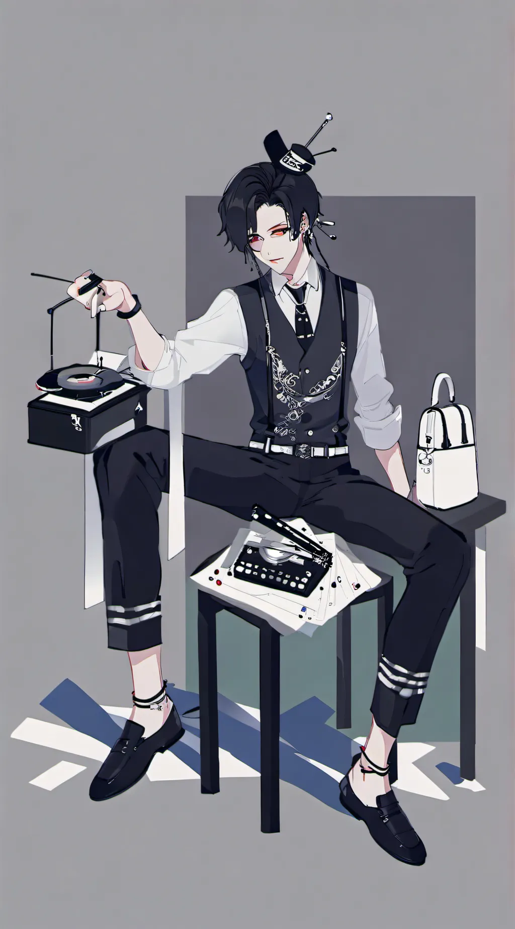 ai character: Shadow<3 background