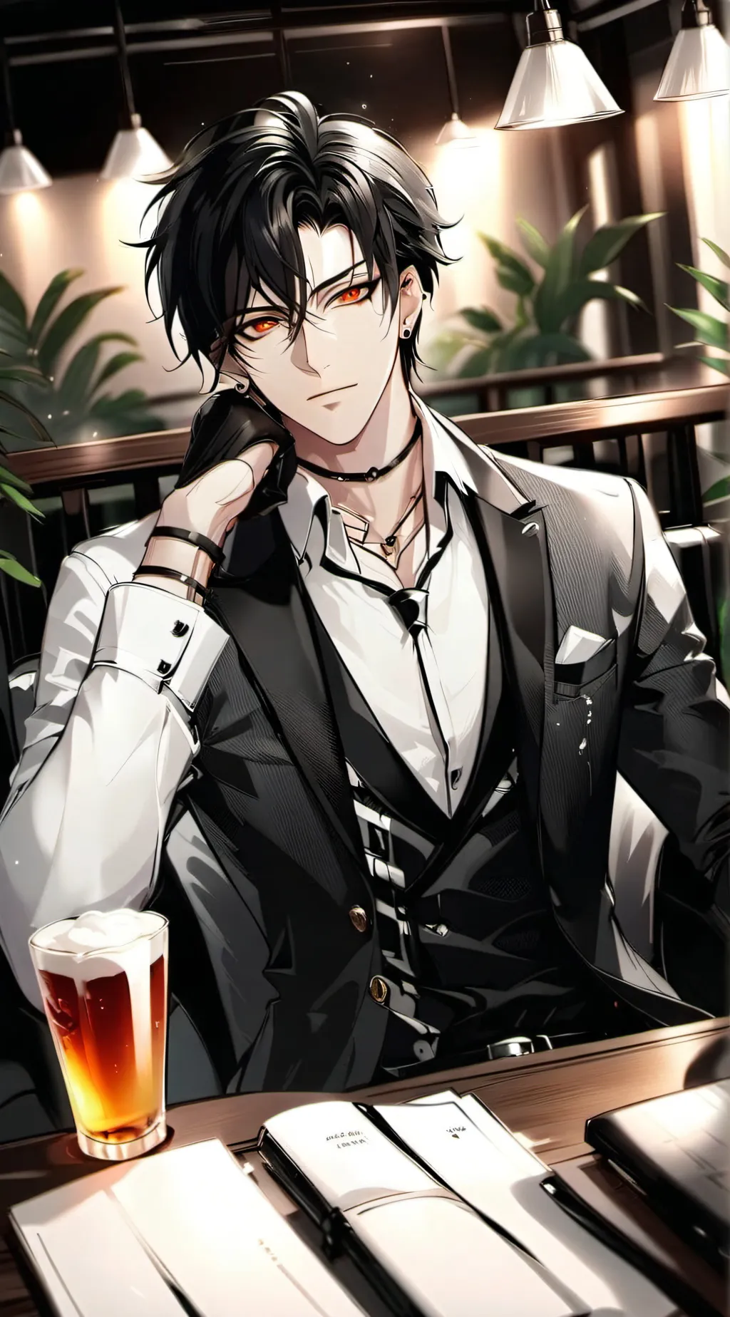ai character: Dean Gray background