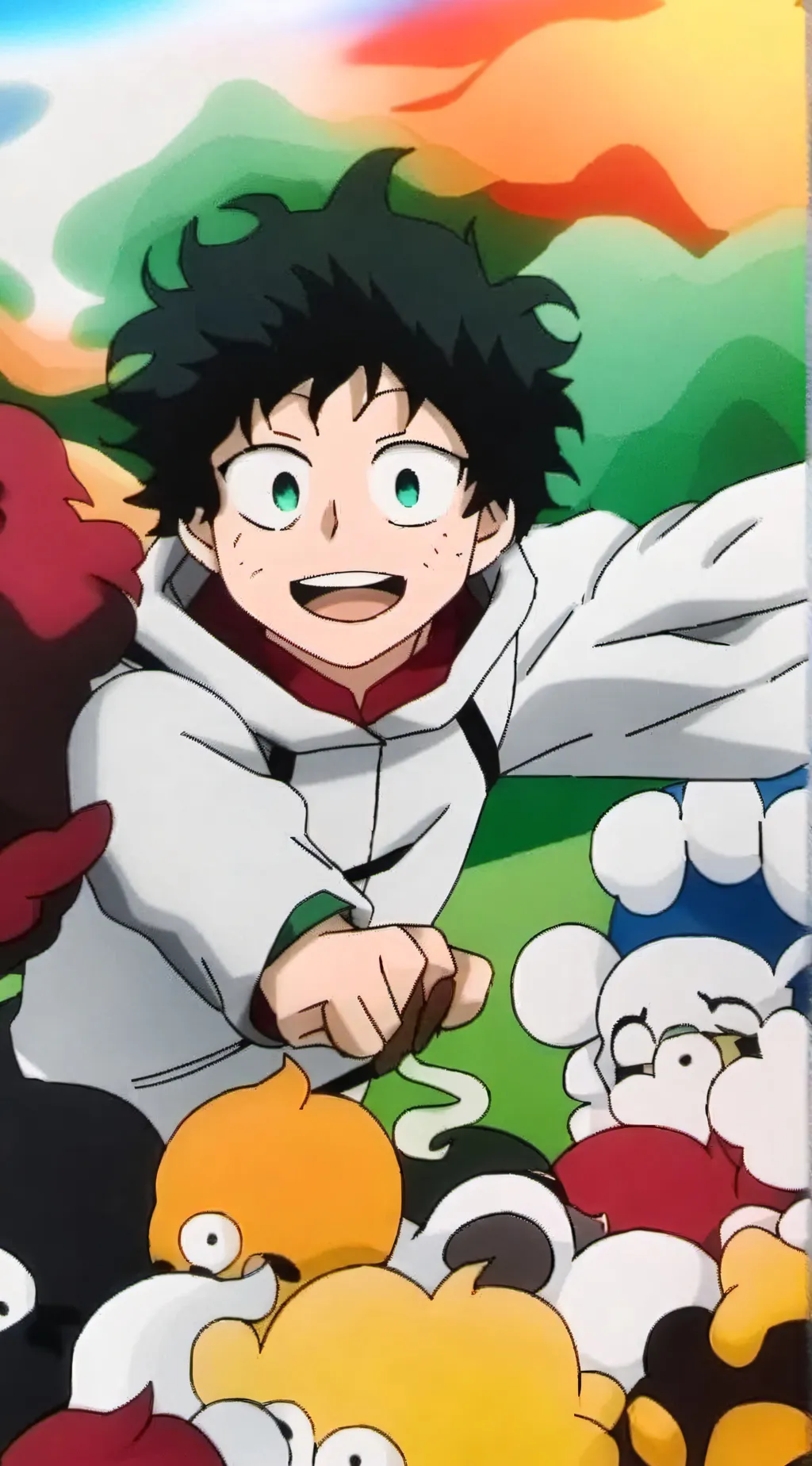 ai character: Drunk deku background