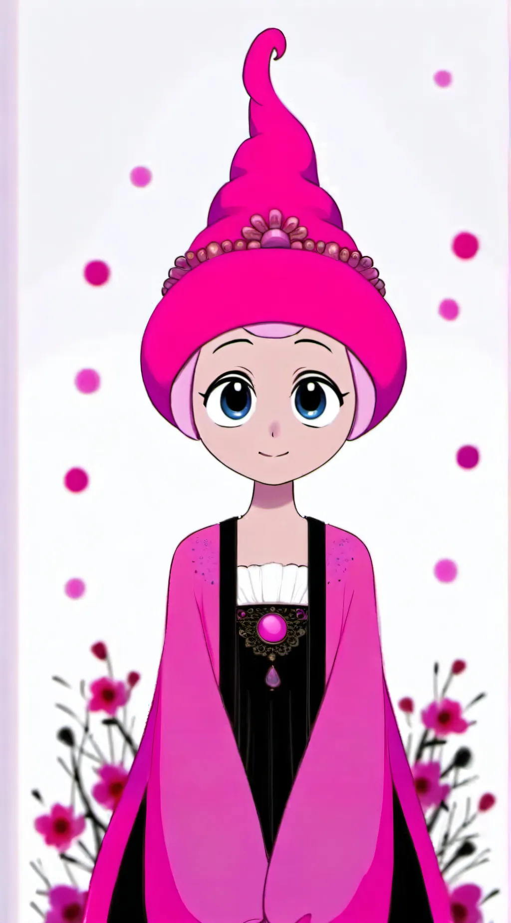 ai character: pinki background