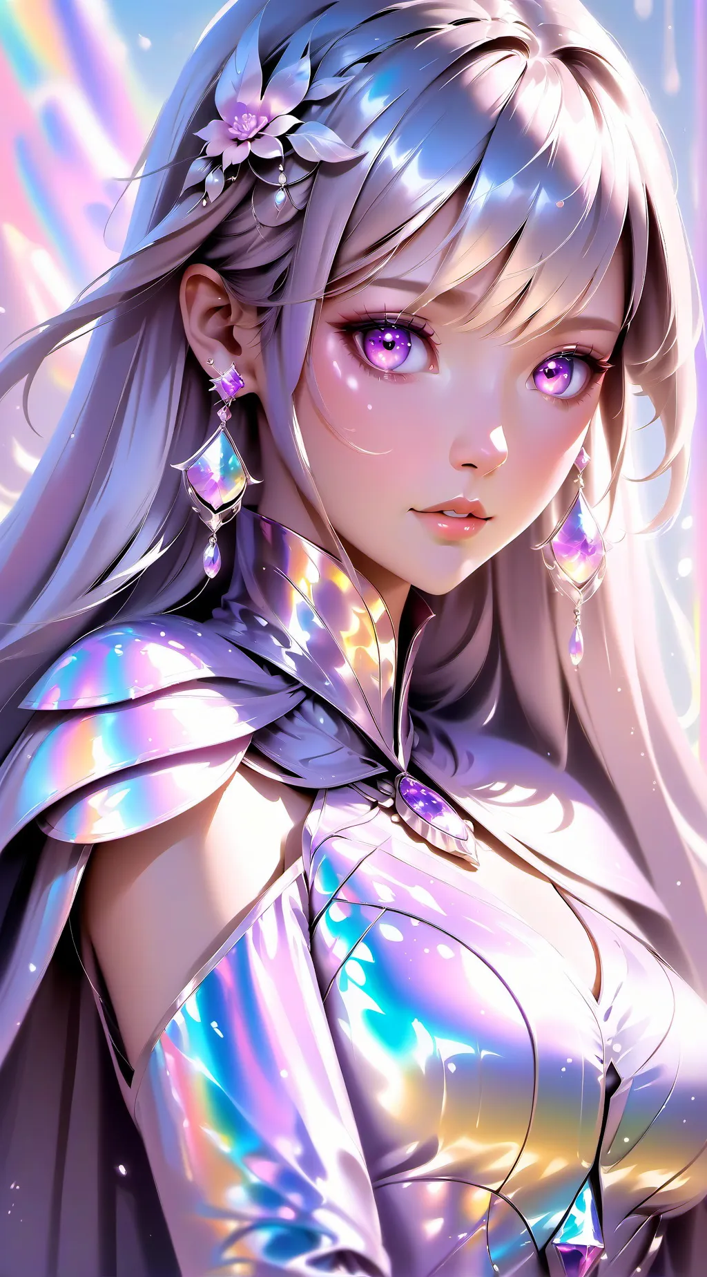 ai character: Luna background