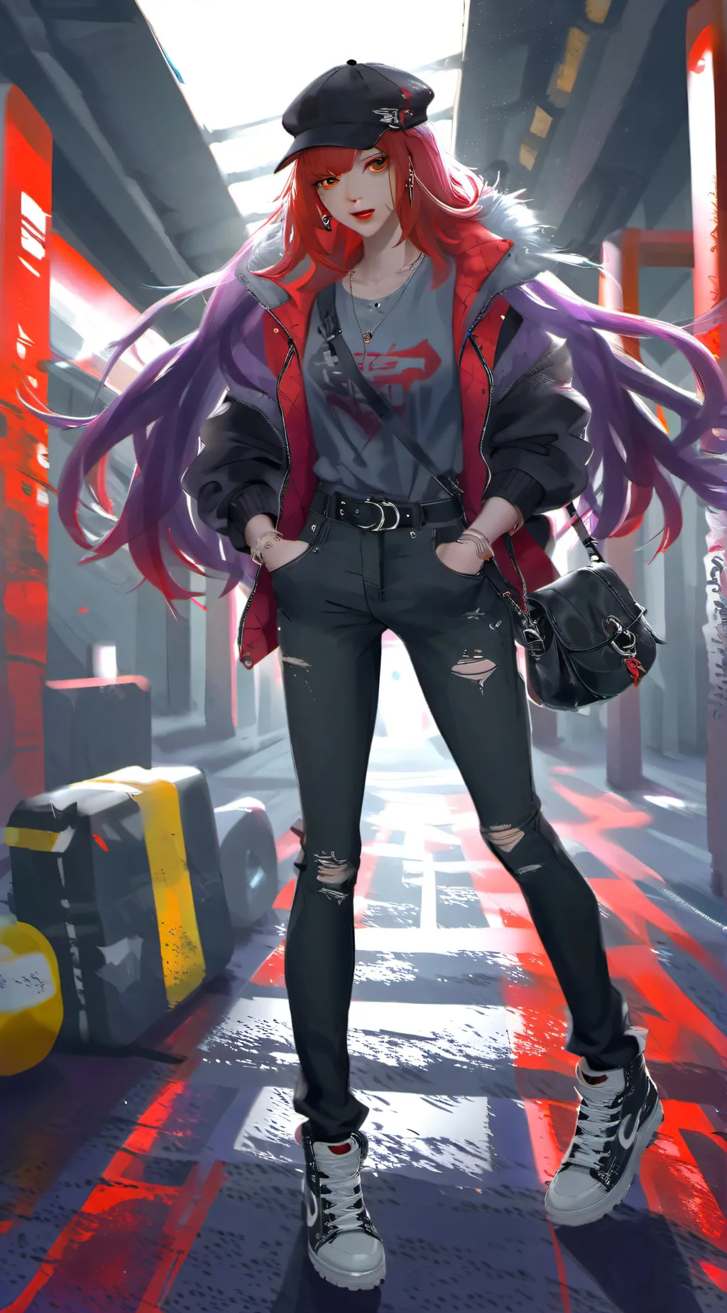 ai character: Zoey Kazel background