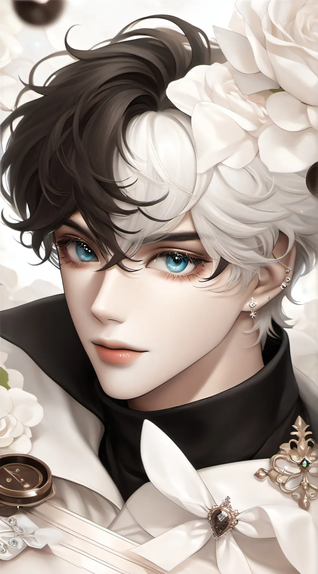 ai character: White background