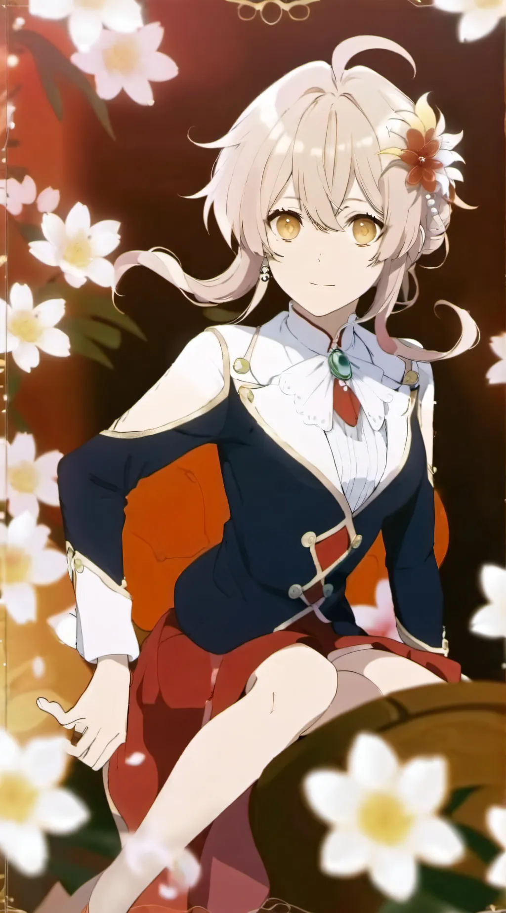 ai character: Luna background