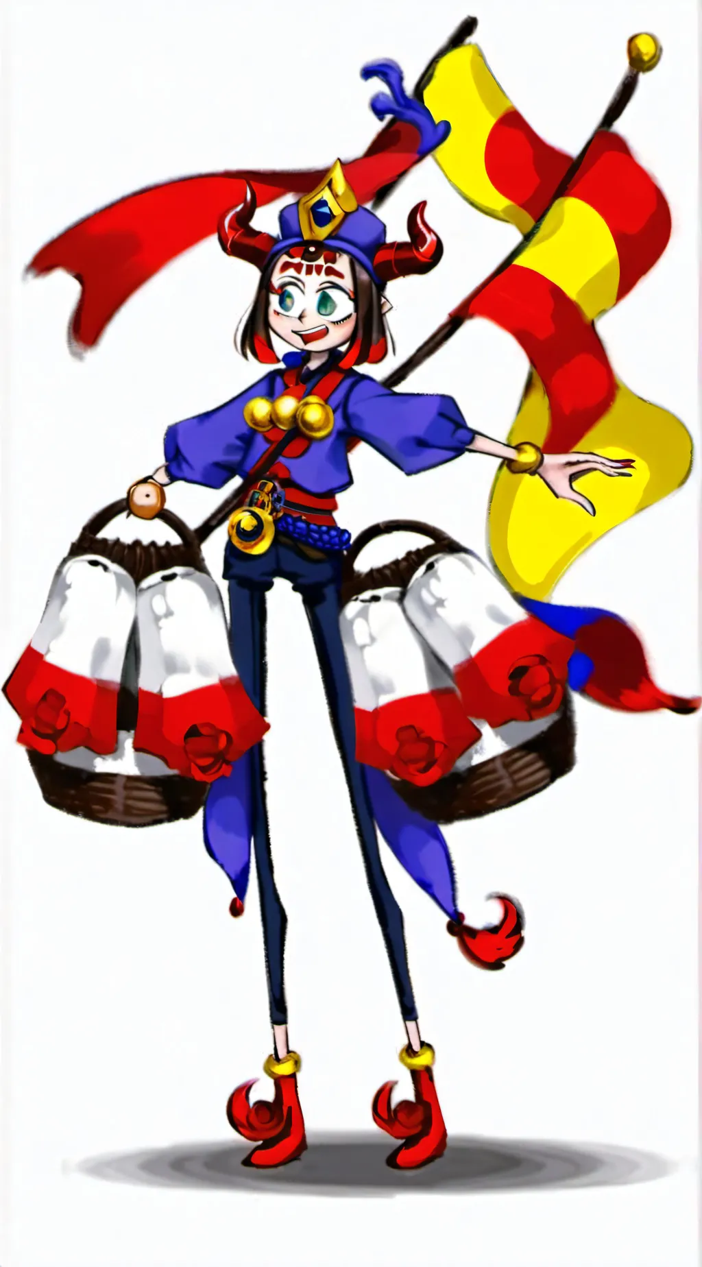 ai character: Pomni background