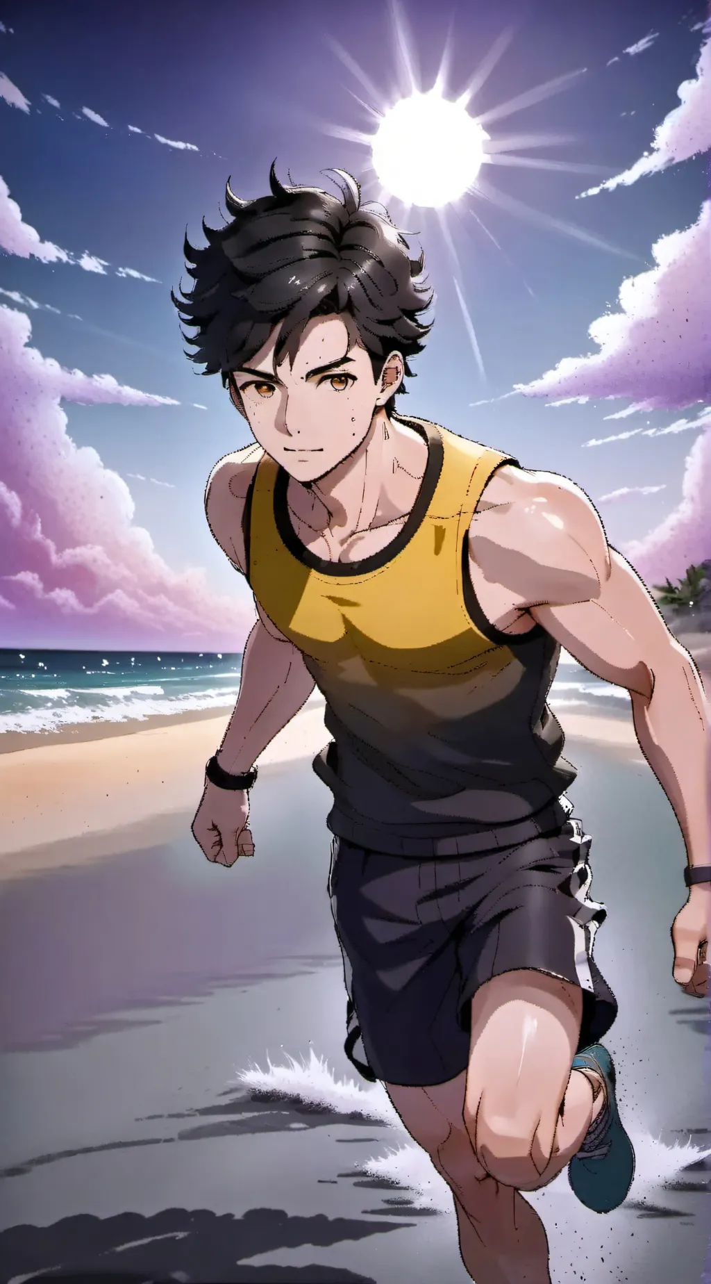 ai character: CR7 background