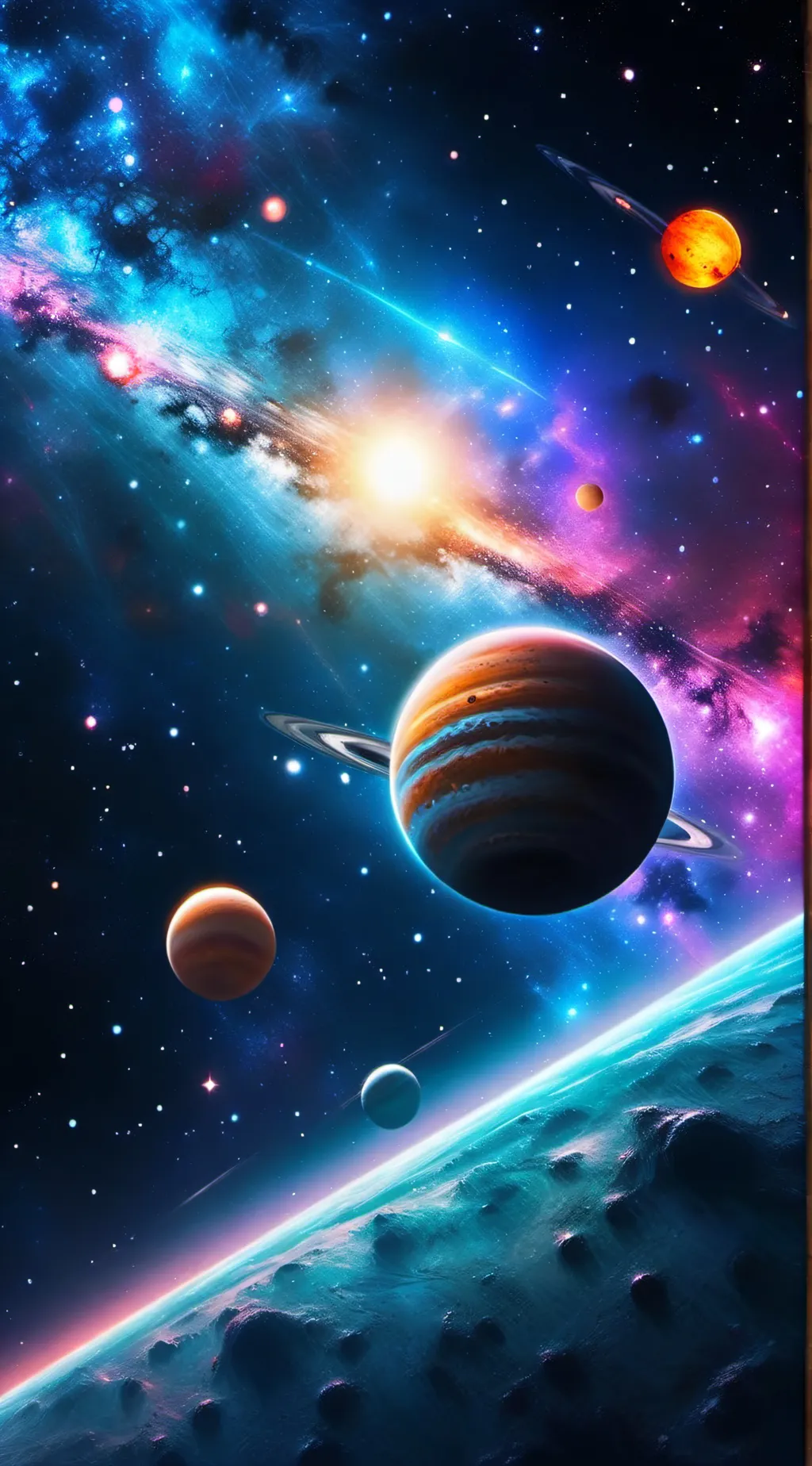 ai character: SolarBalls background