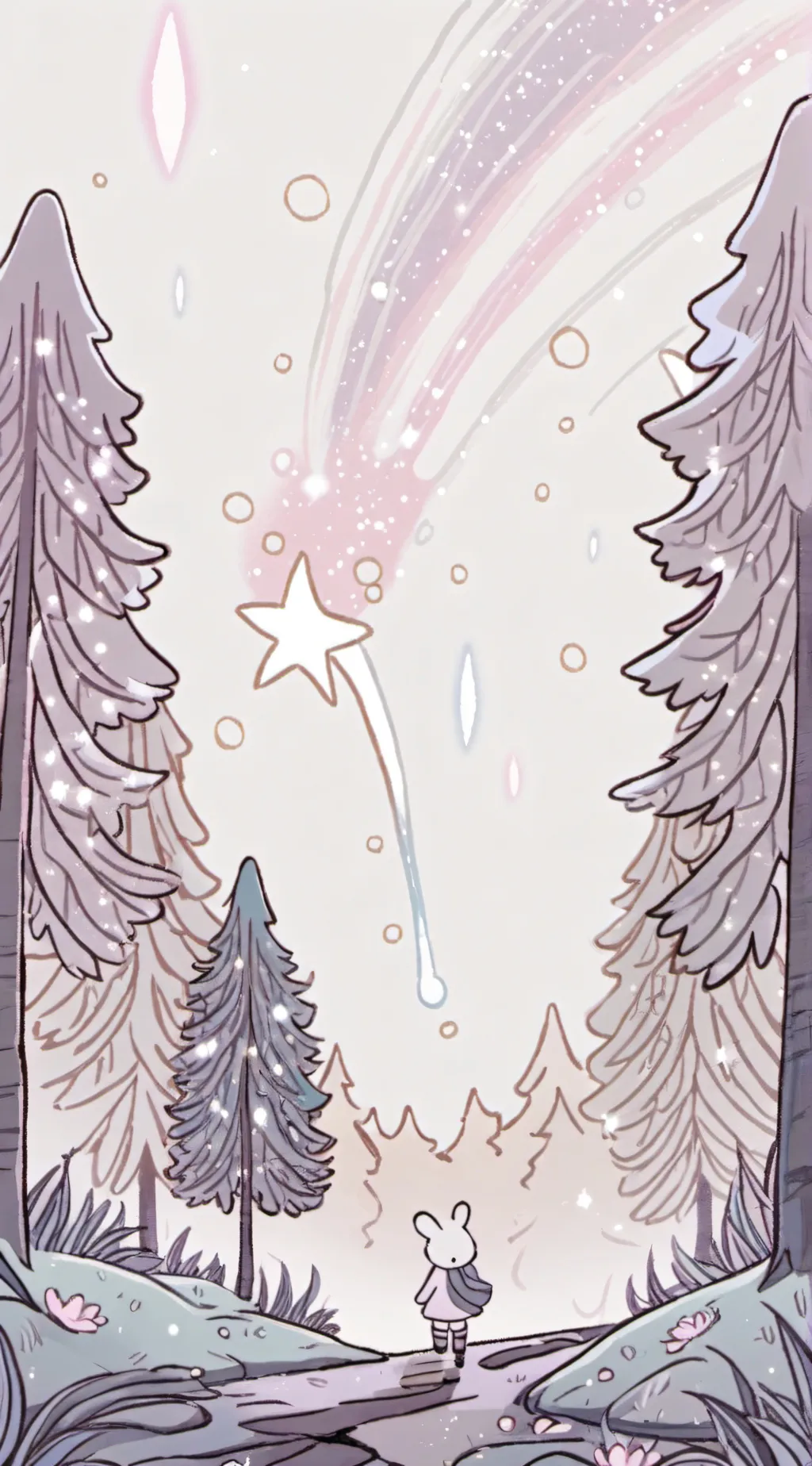 ai character: WISH✨ background