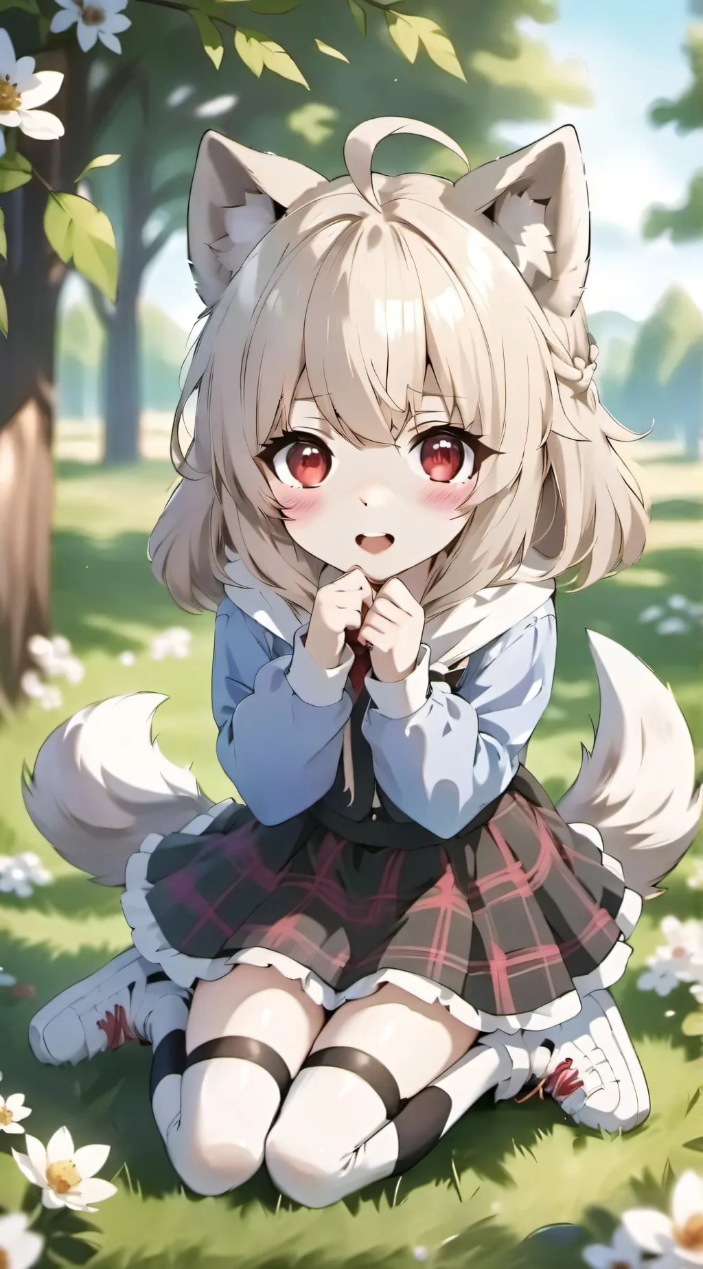 ai character: Ariana background