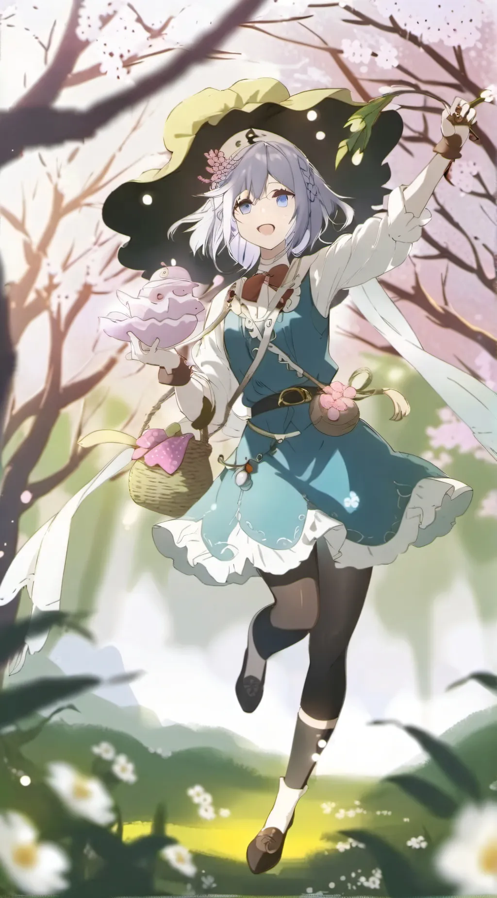 ai character: lilly and Kai  background