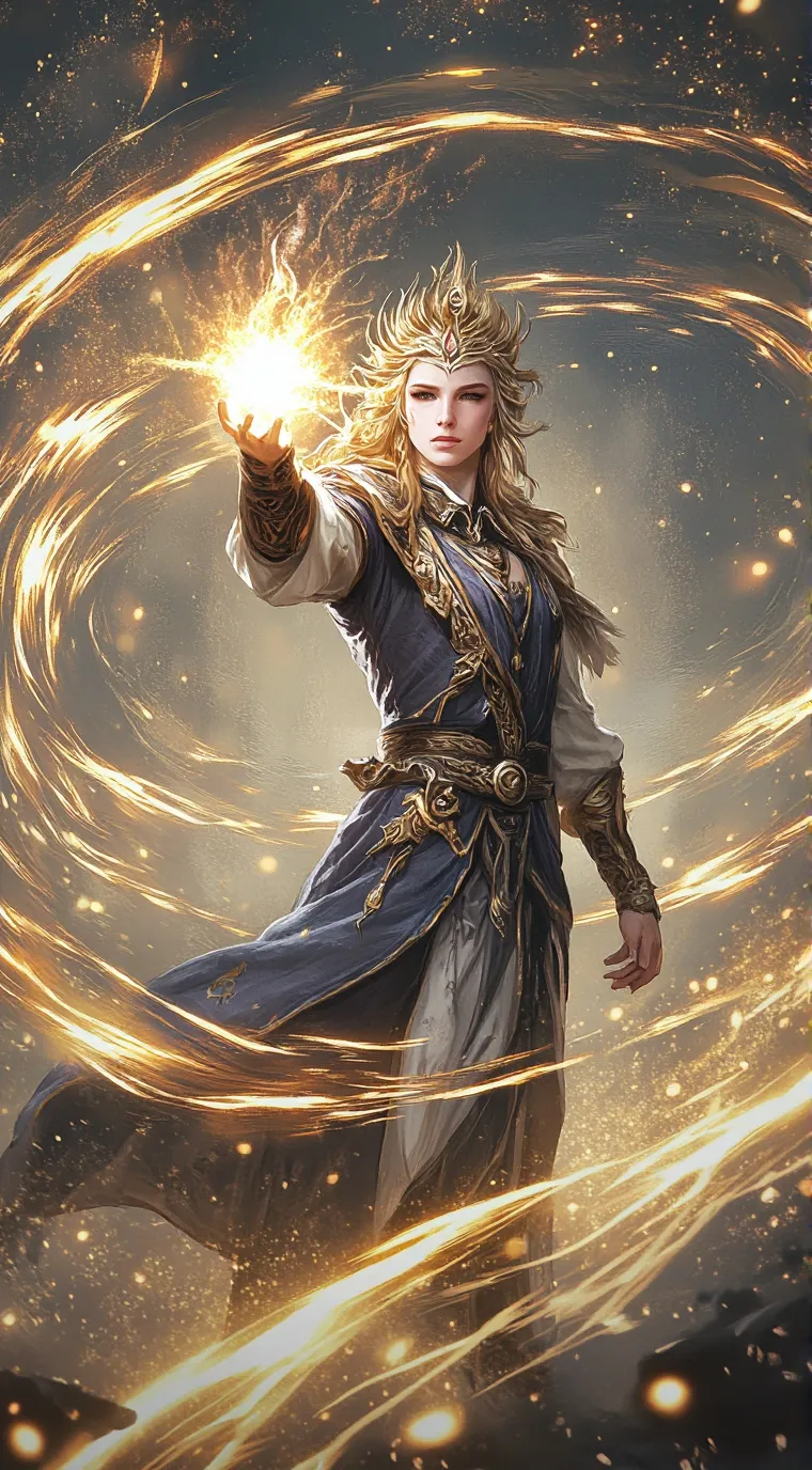 ai character: Ян  background