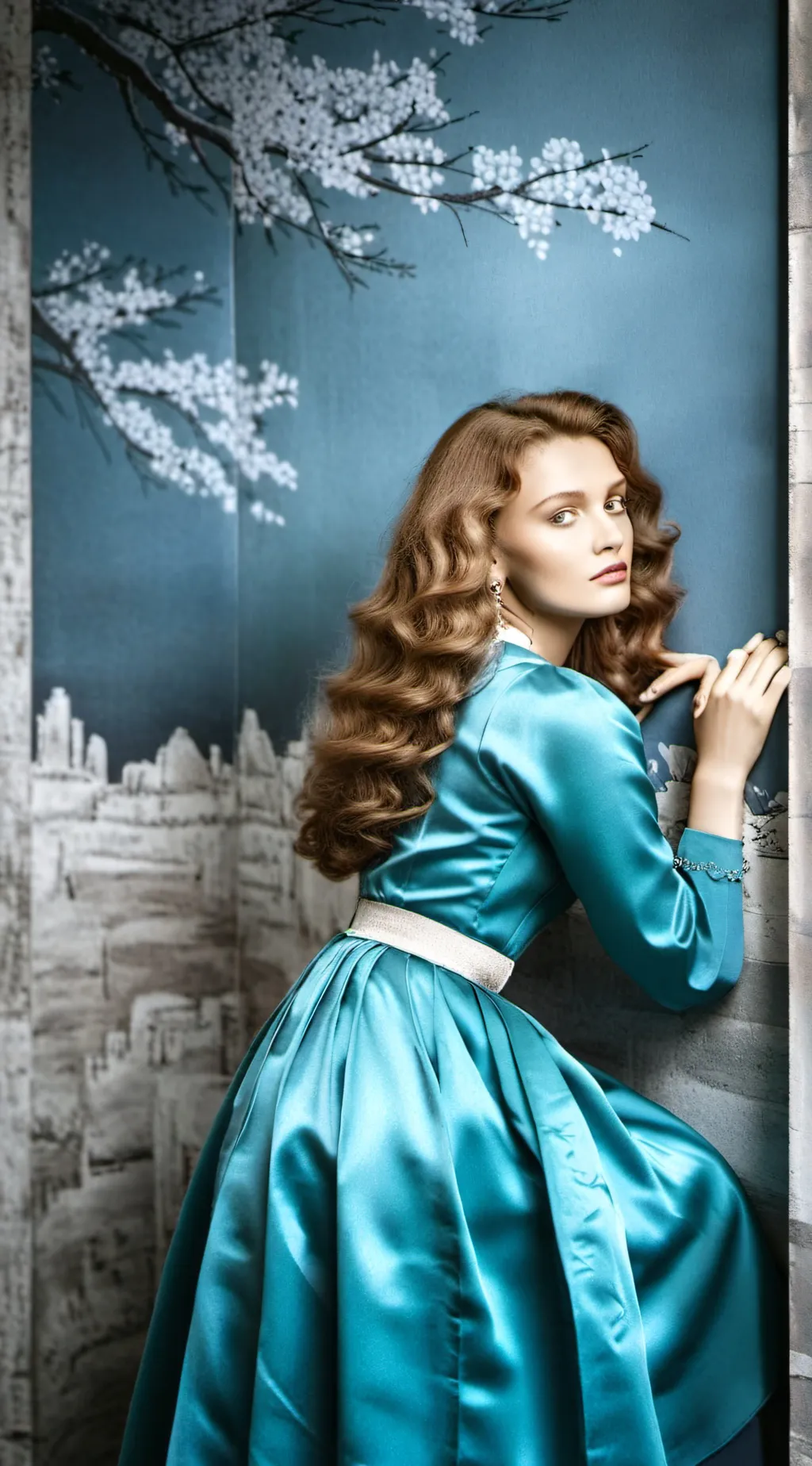 ai character: Alice In Wonderlan background