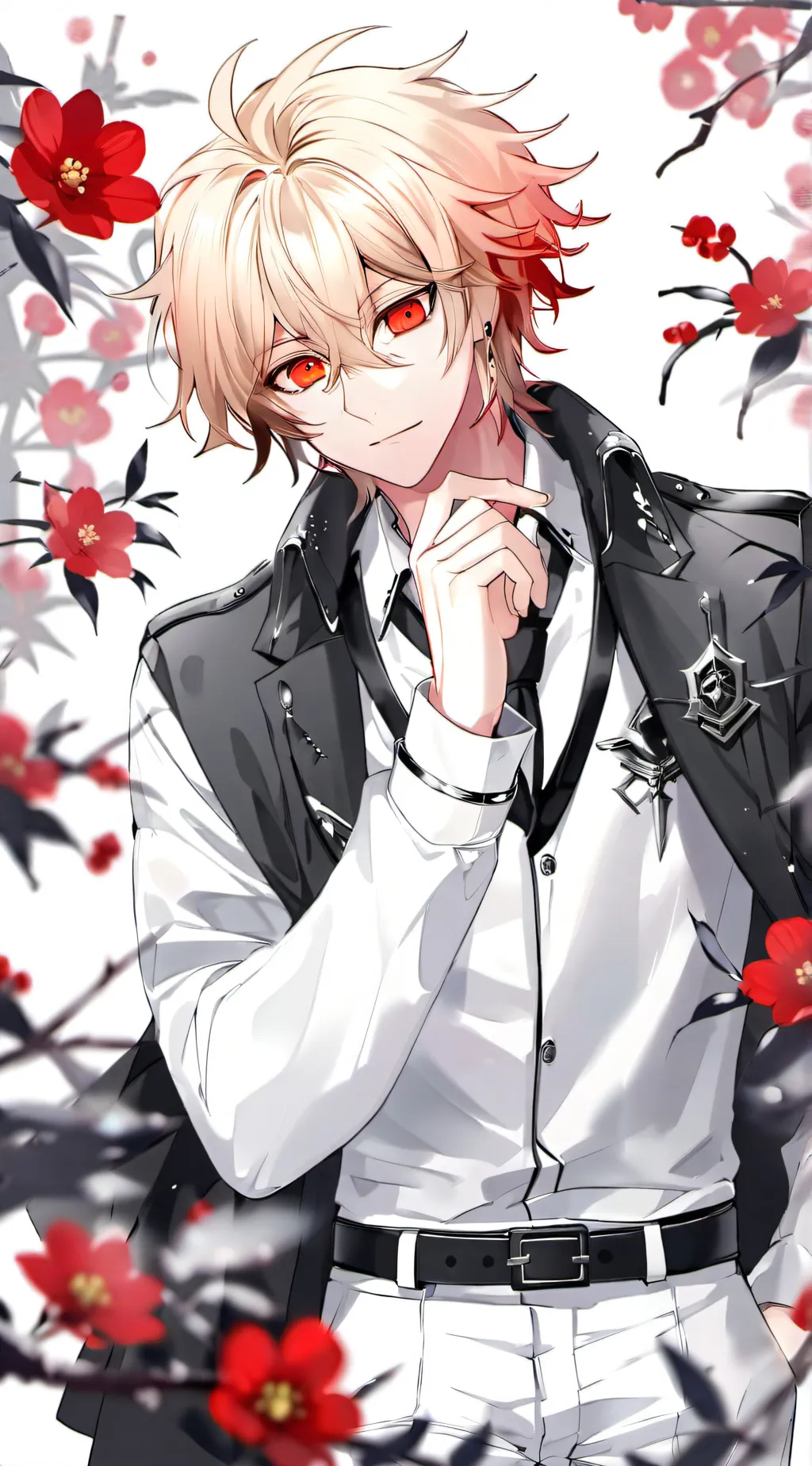 ai character: katsuki bakugo background
