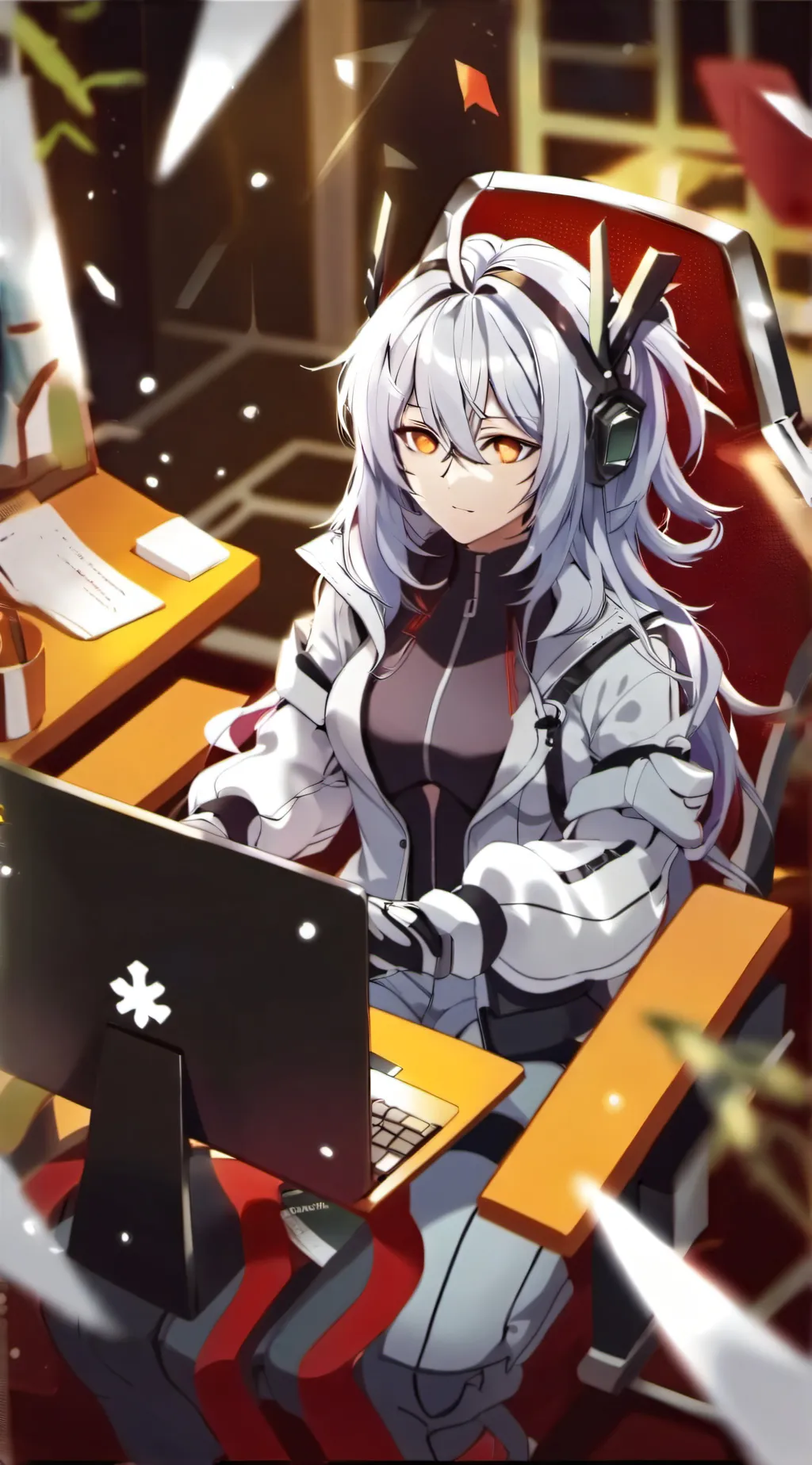 ai character: Serenity background