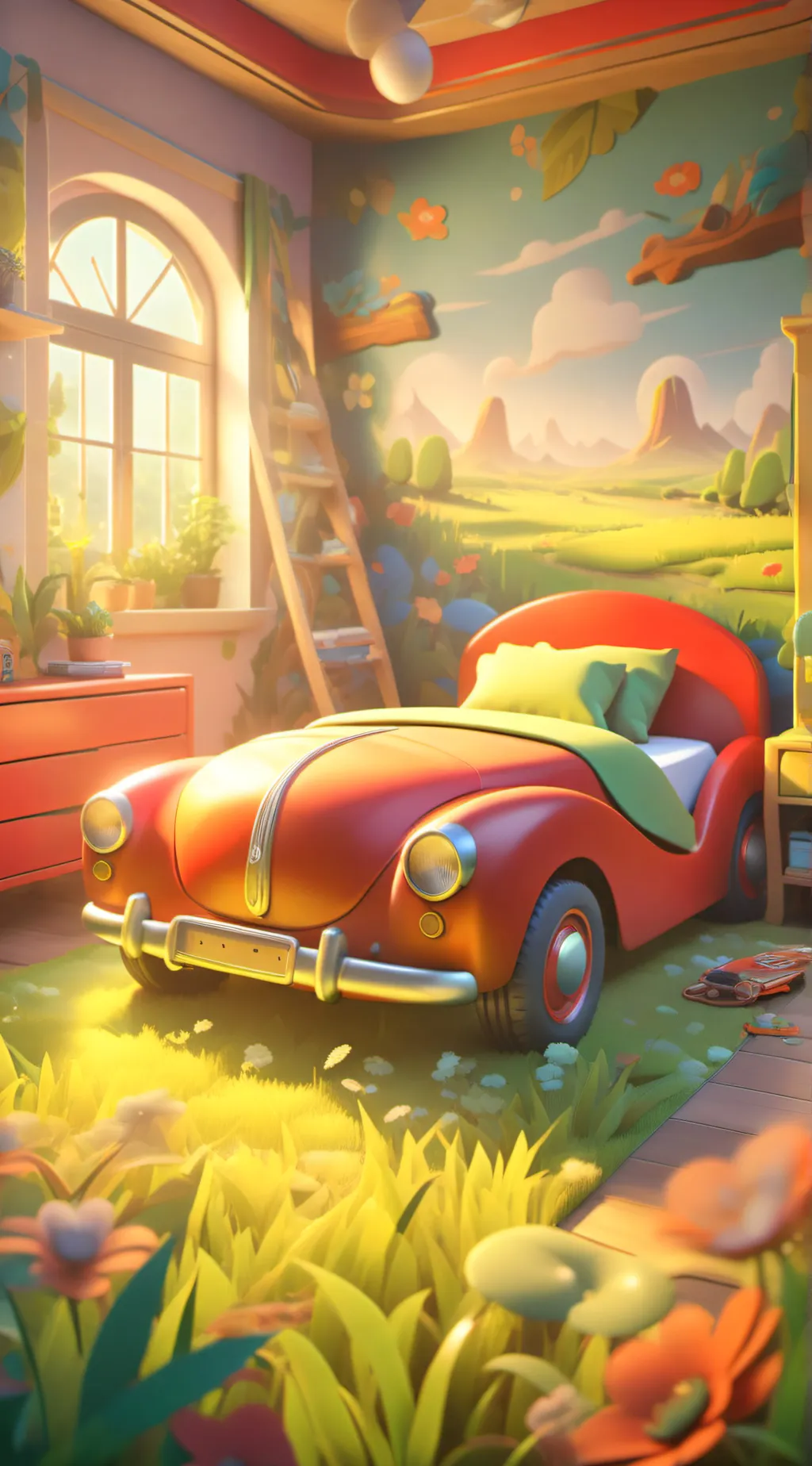 ai character: Bloom Daycare  background
