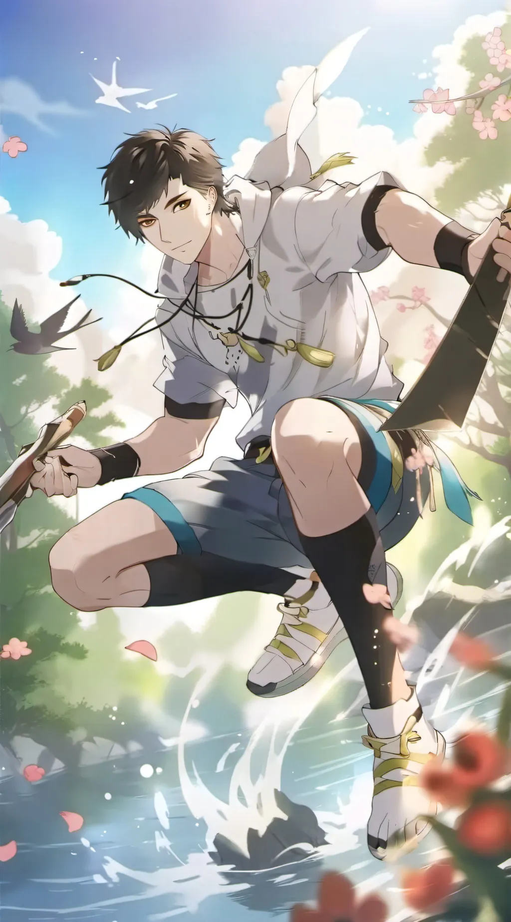 ai character: Hyunlix background