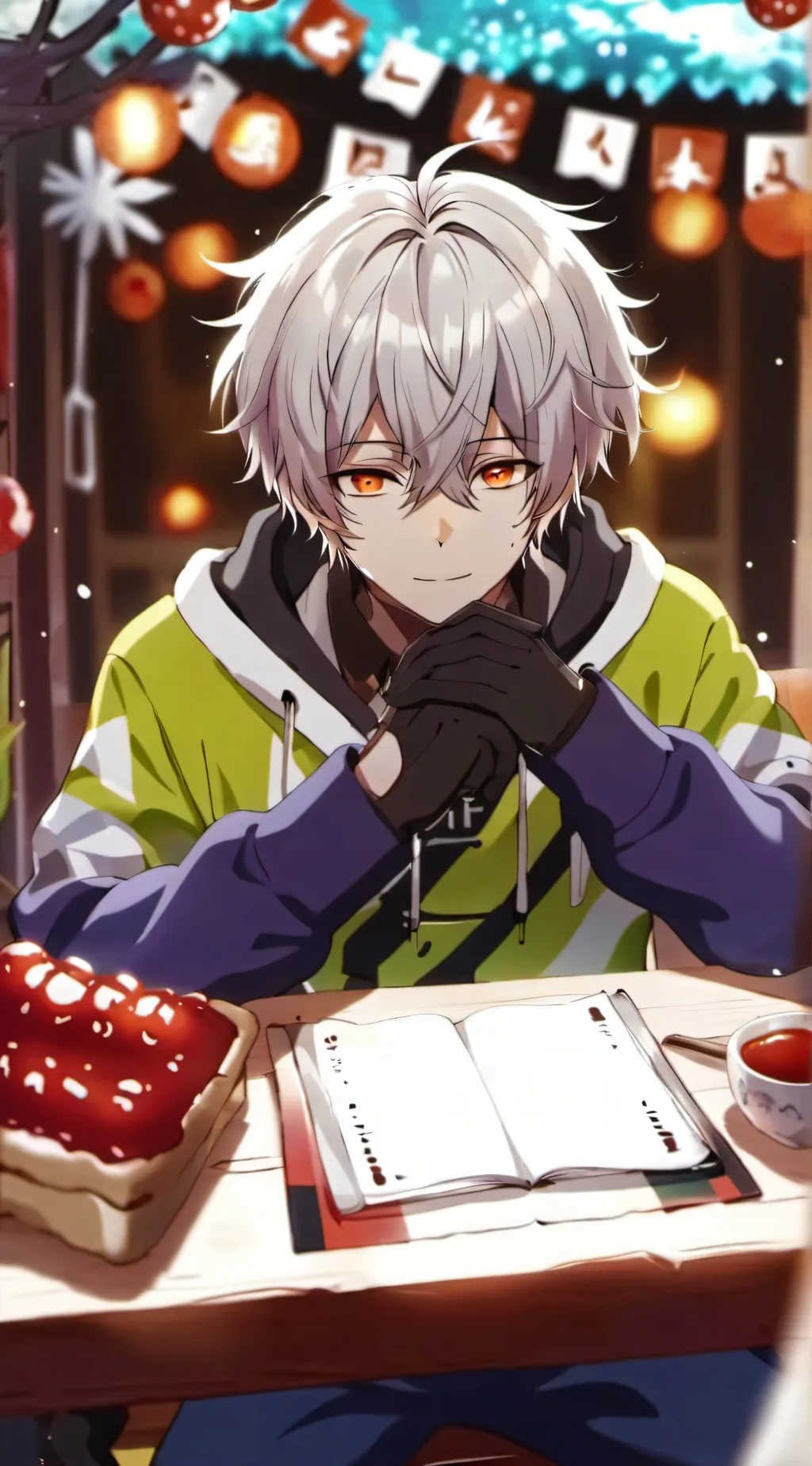 ai character: 🫥 Xavier  background