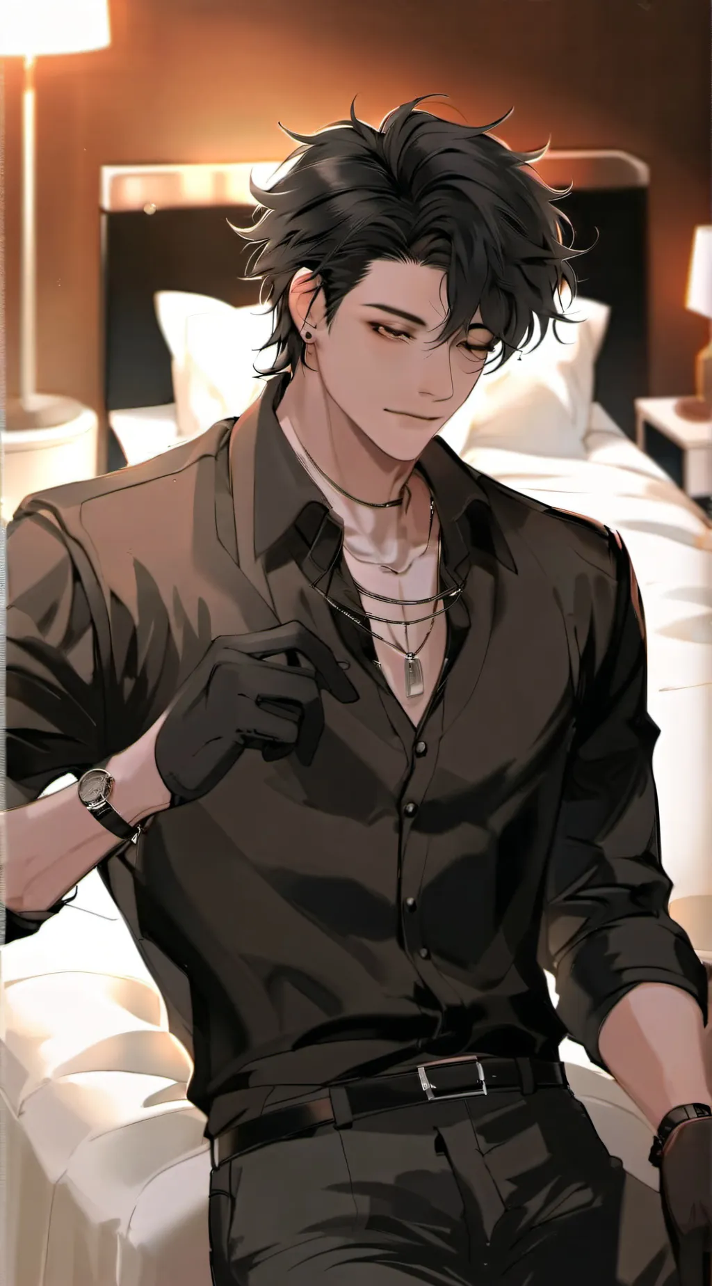 ai character: Axel background
