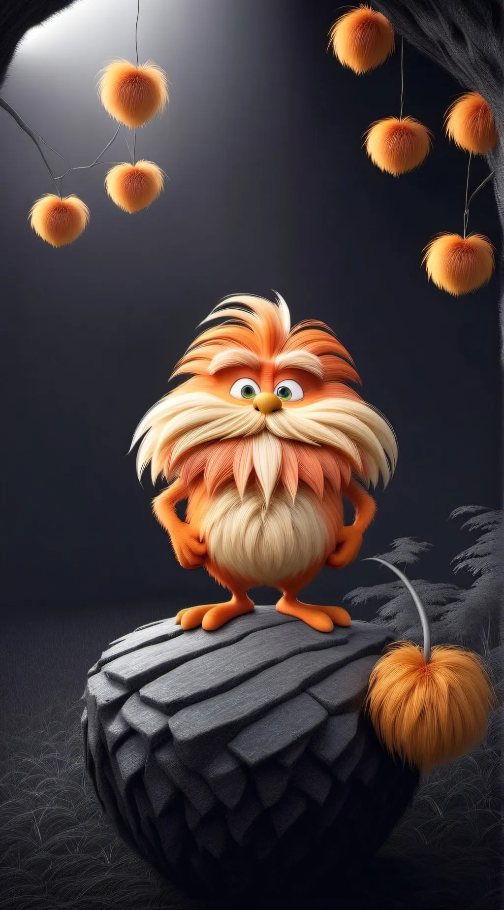 ai character: Lorax background