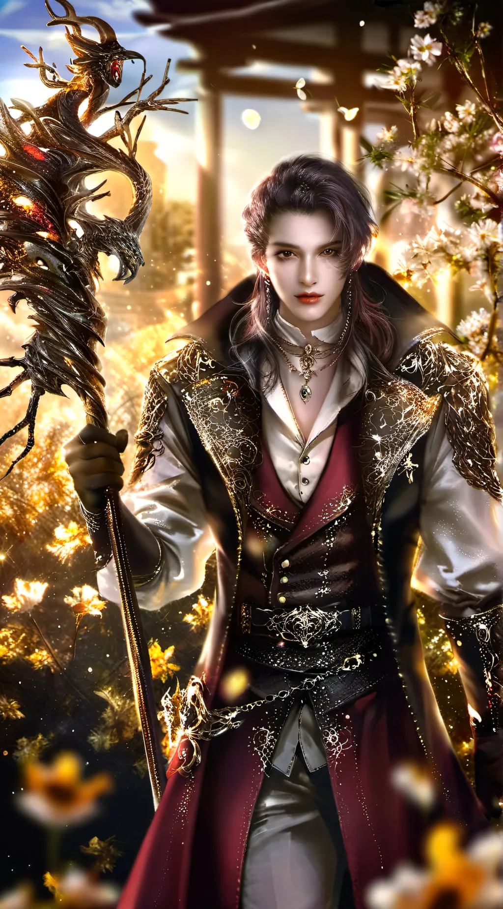 ai character: aren background