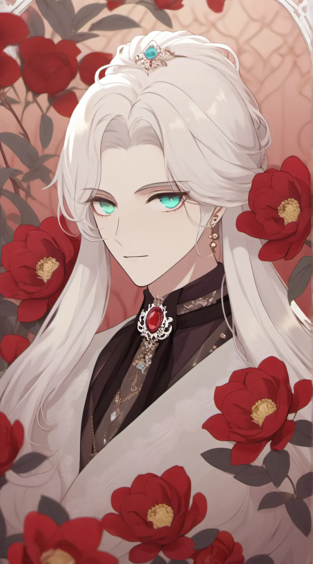 ai character: 🌺✨Lysandra✨🌺 background