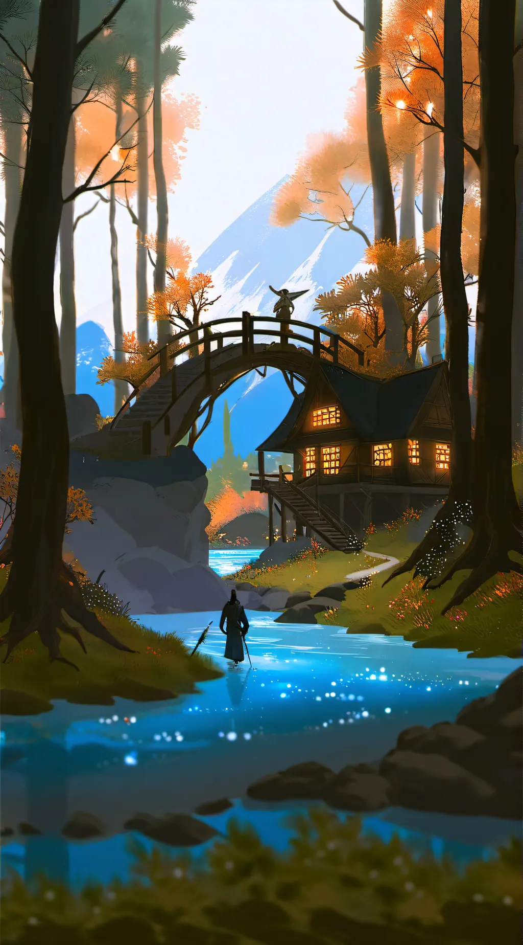 ai character: sprunki world  background