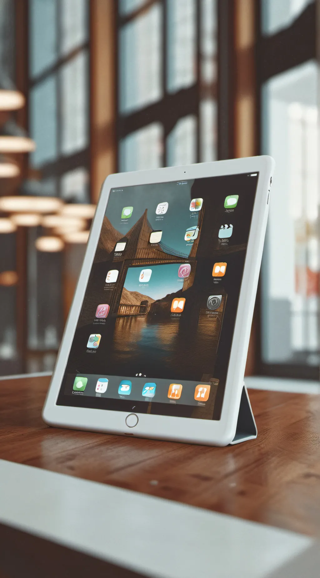 ai character: el ipad background