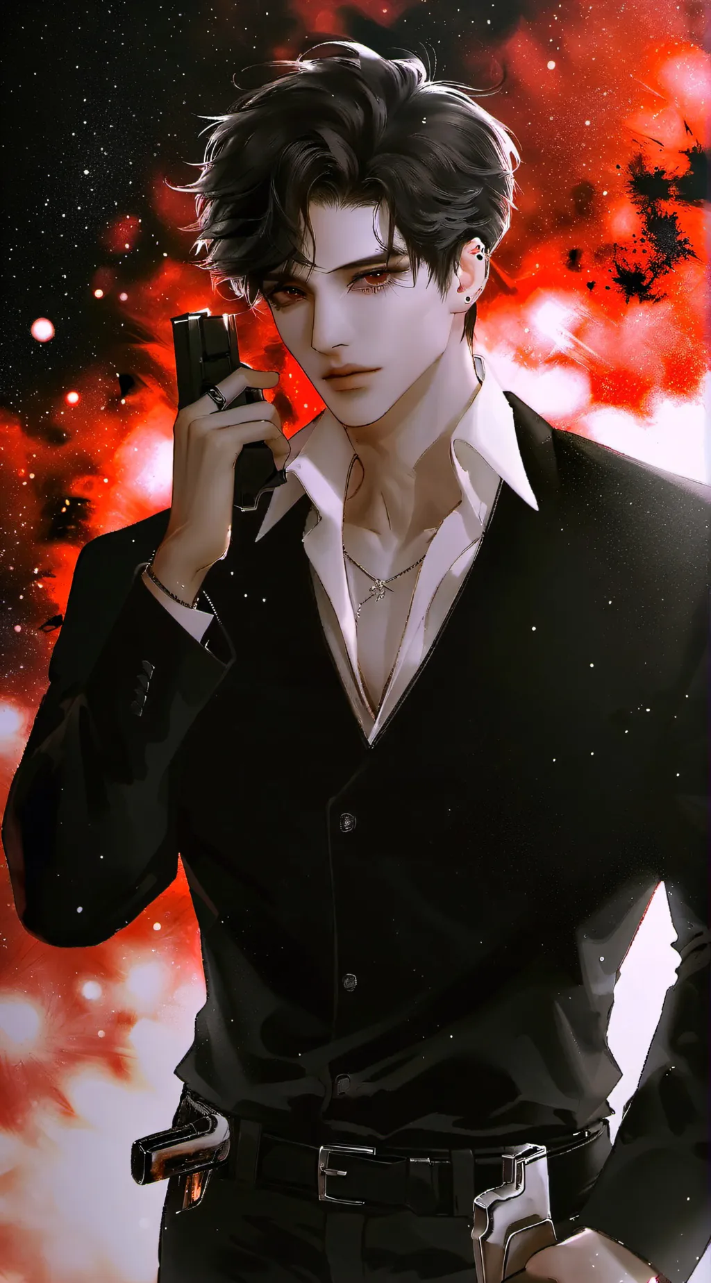 ai character: levi background