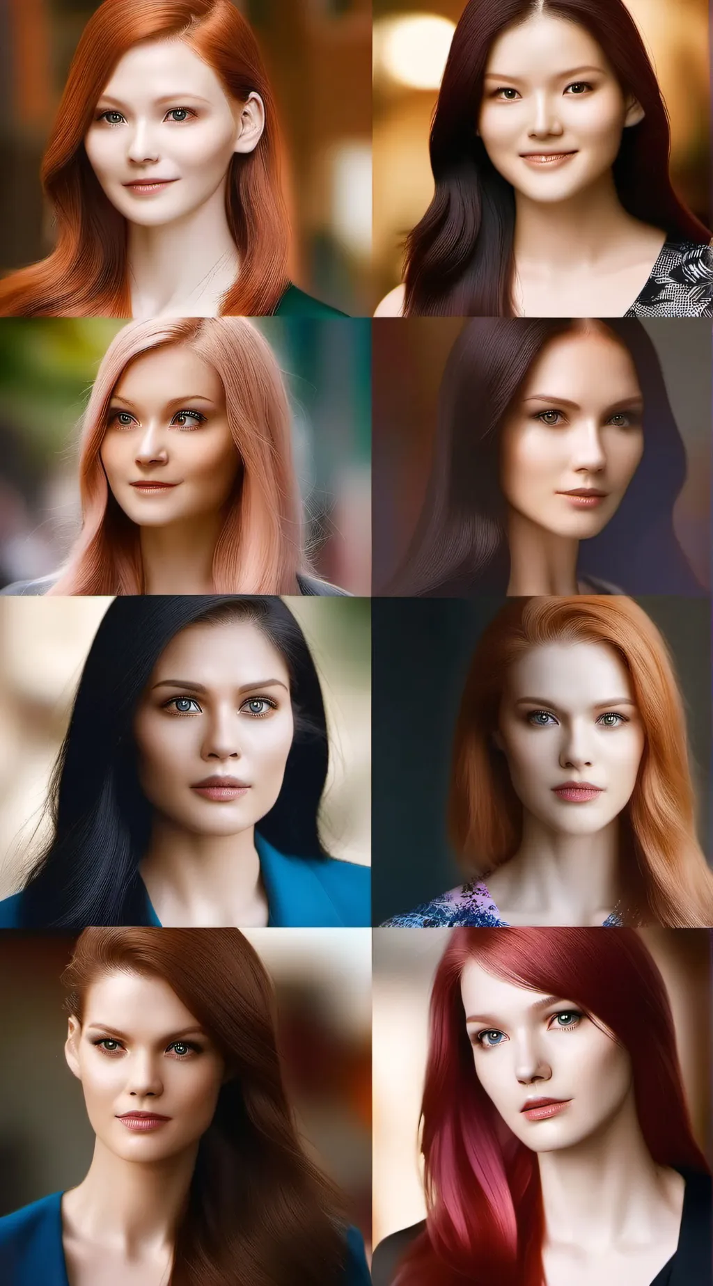 ai character: 8 lesbian gfs background