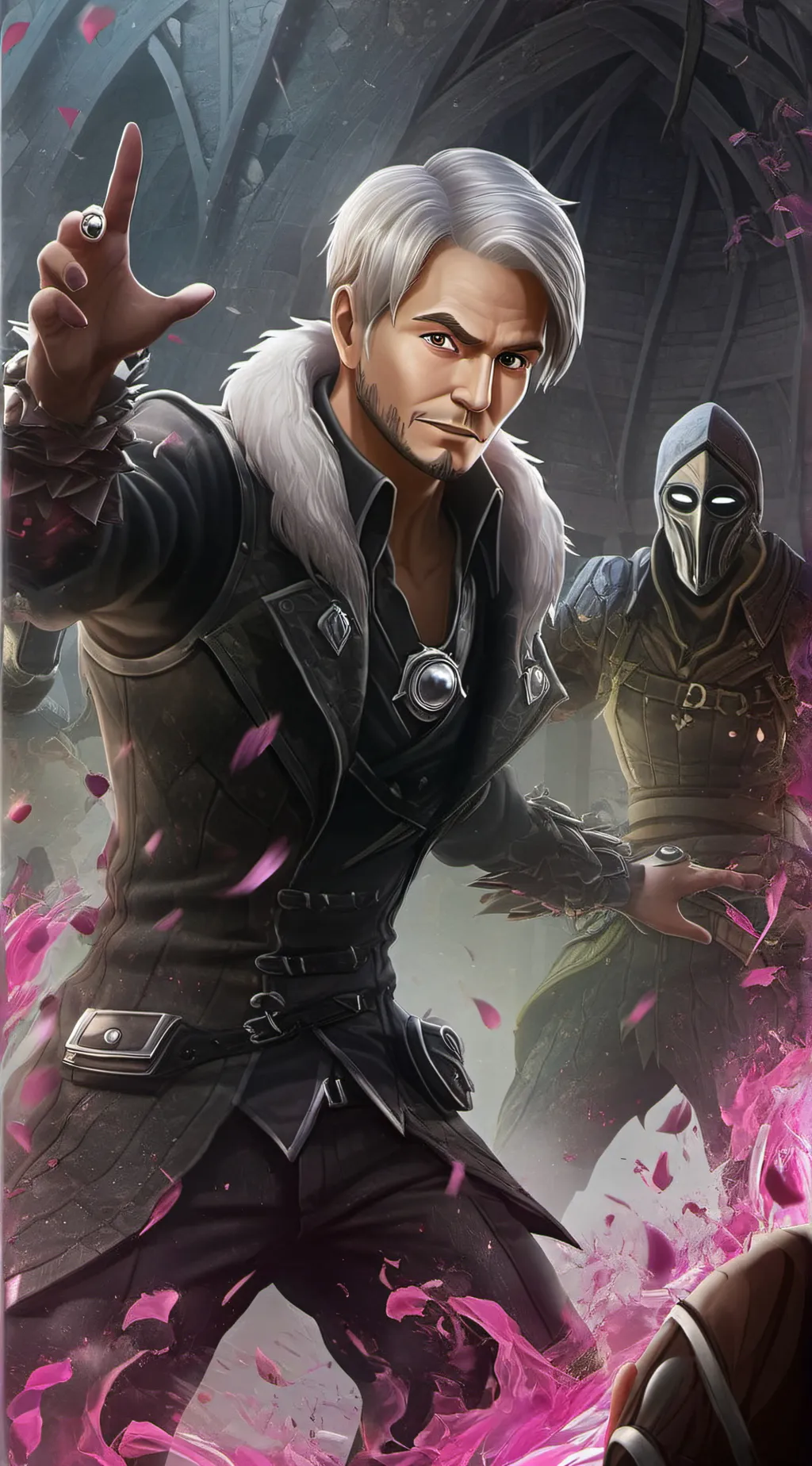 ai character: samuel king remix  background
