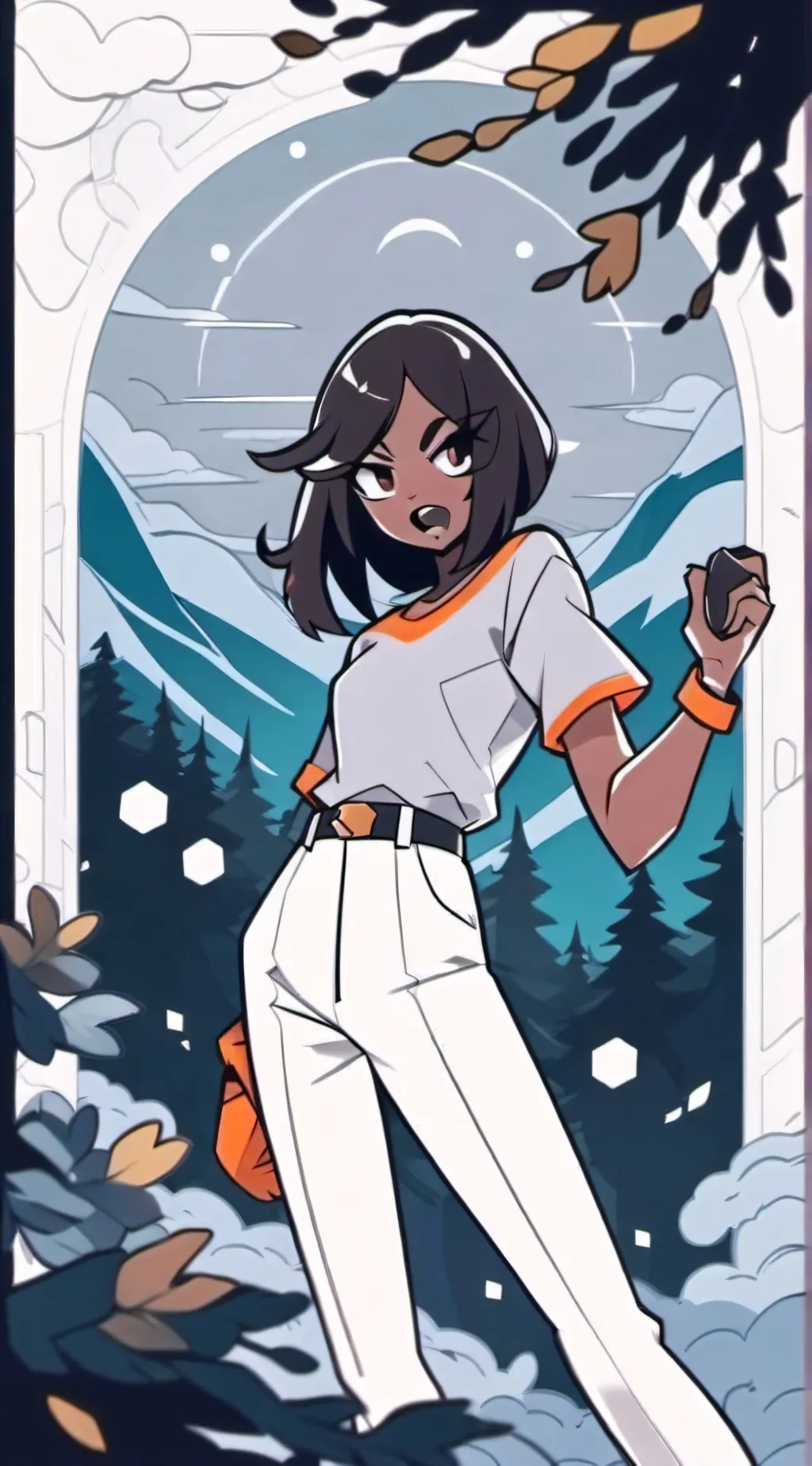 ai character: Daniela background