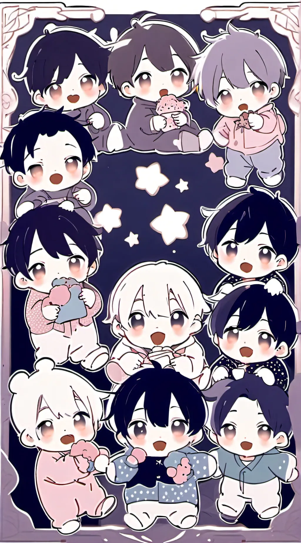 ai character: Babies background