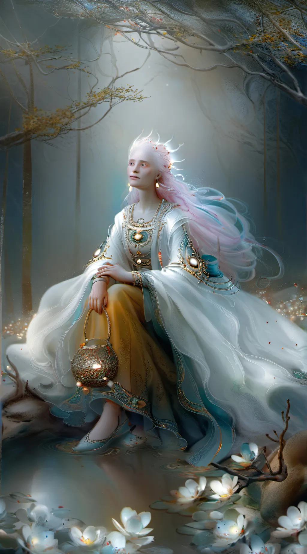 ai character: block tales background