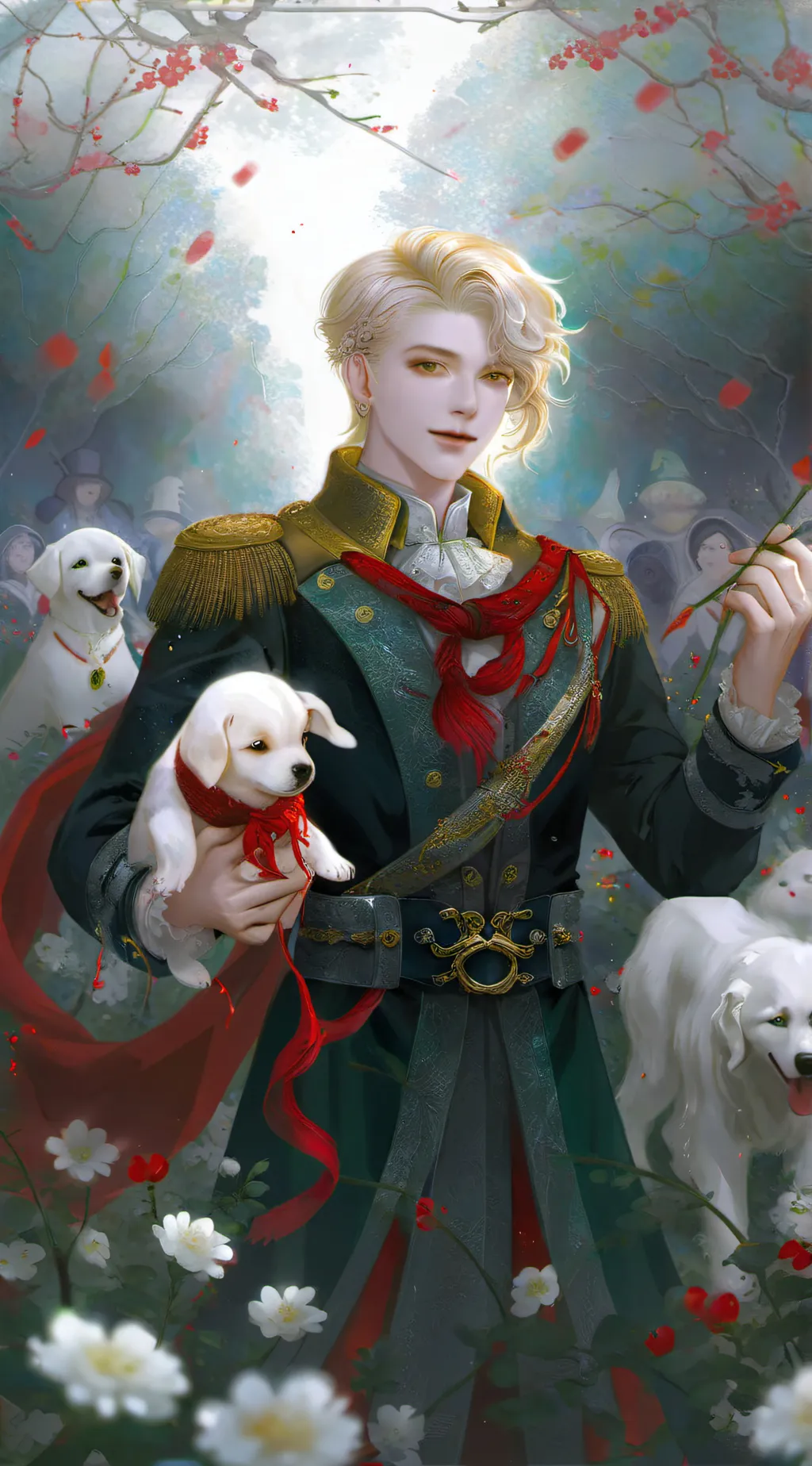 ai character: Michael  background