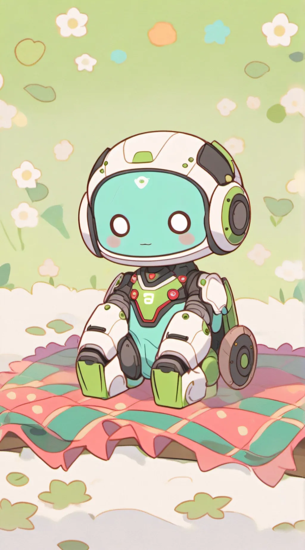 ai character: ¥{Lagoon}¥ background
