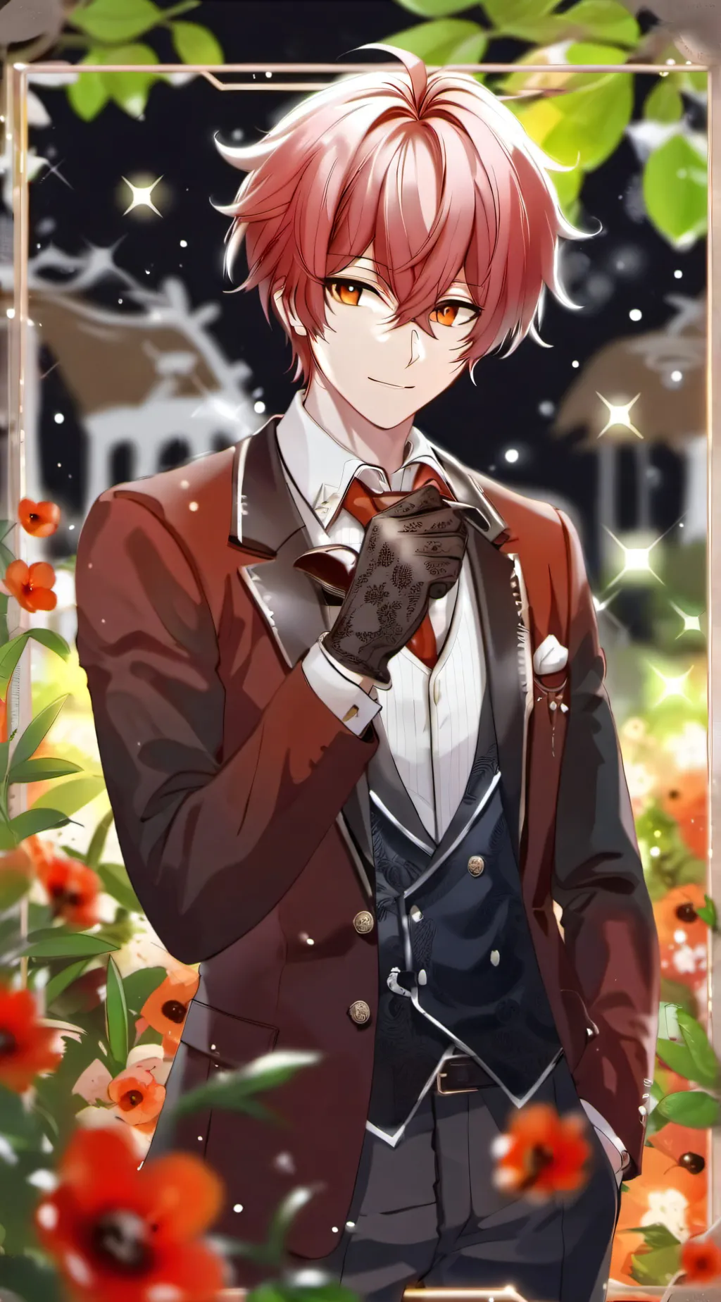 ai character: amake background