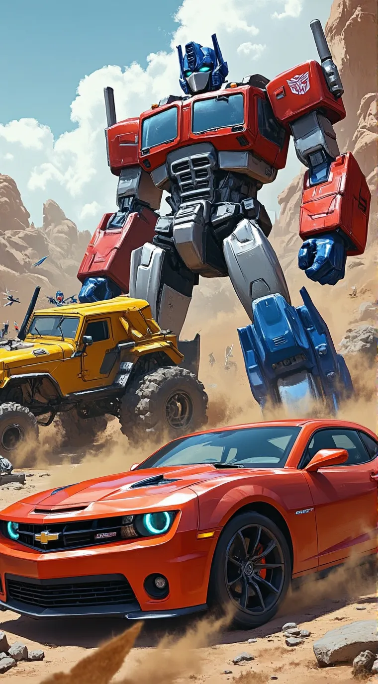 ai character: Cybertron background