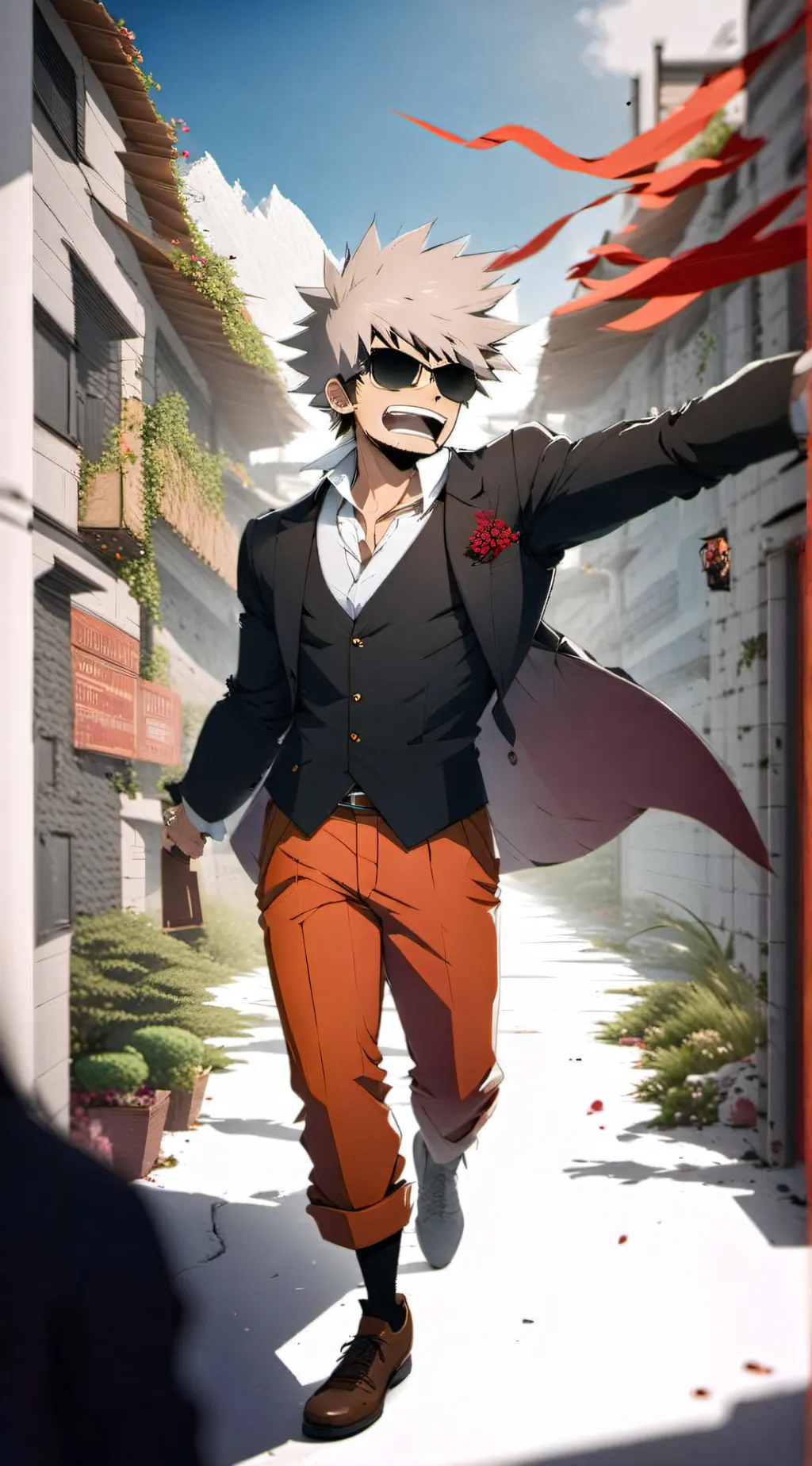 ai character: Bakugou background