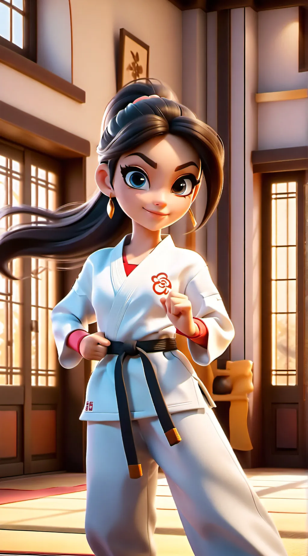 ai character: LIFE OF SETSUKO  background