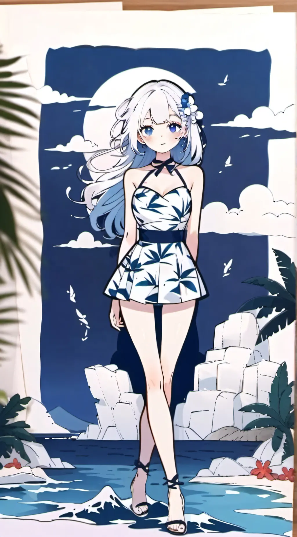 ai character: amanda background
