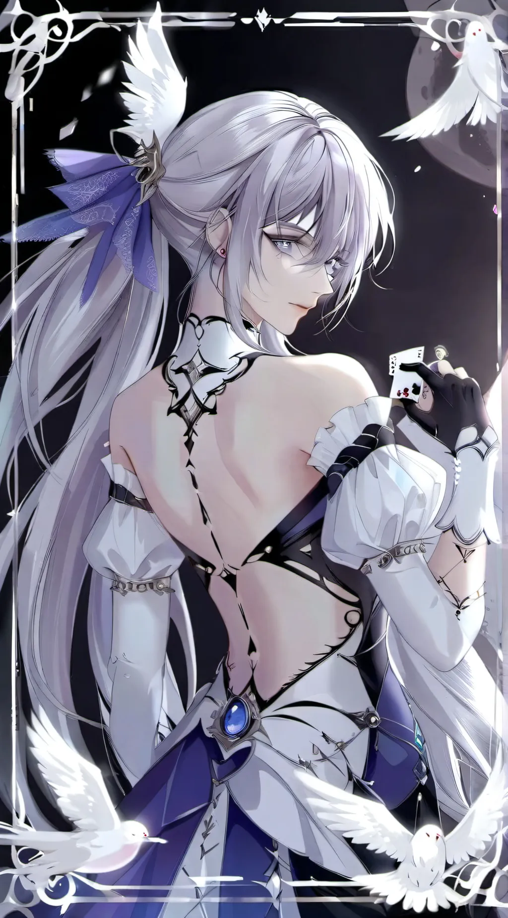 ai character: Priscilla  background