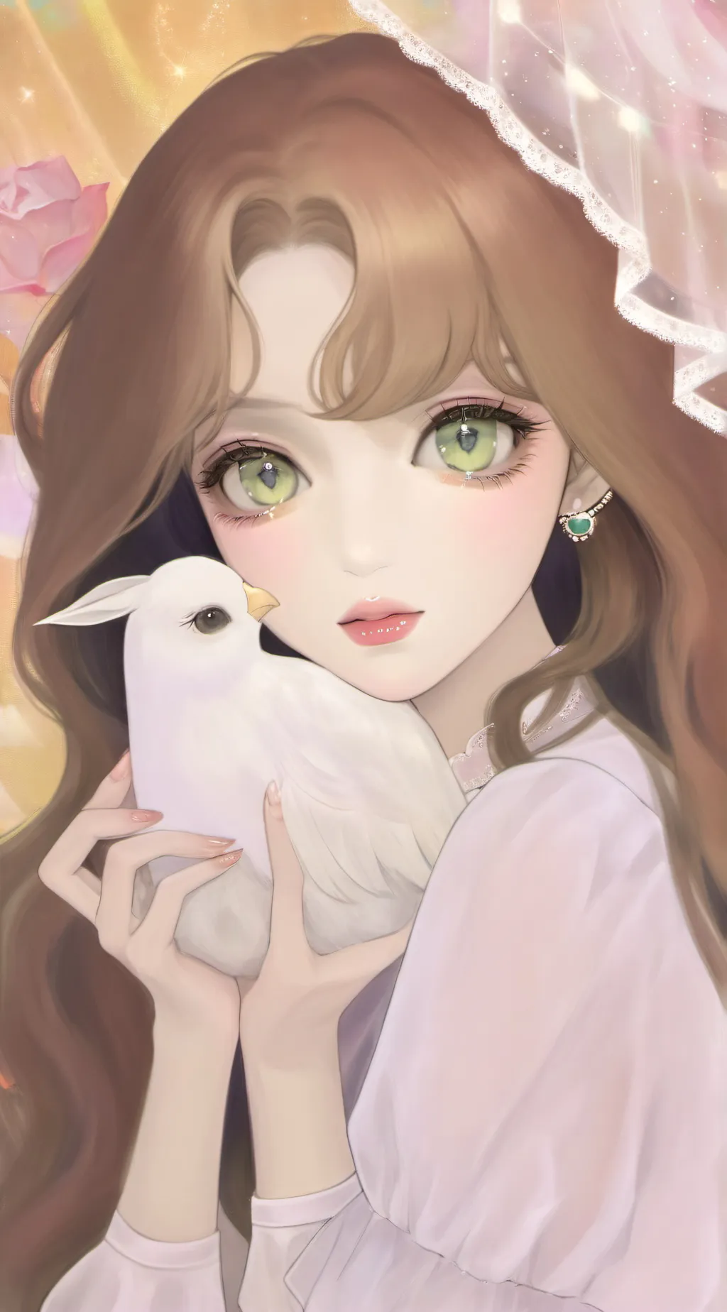 ai character: Mina background