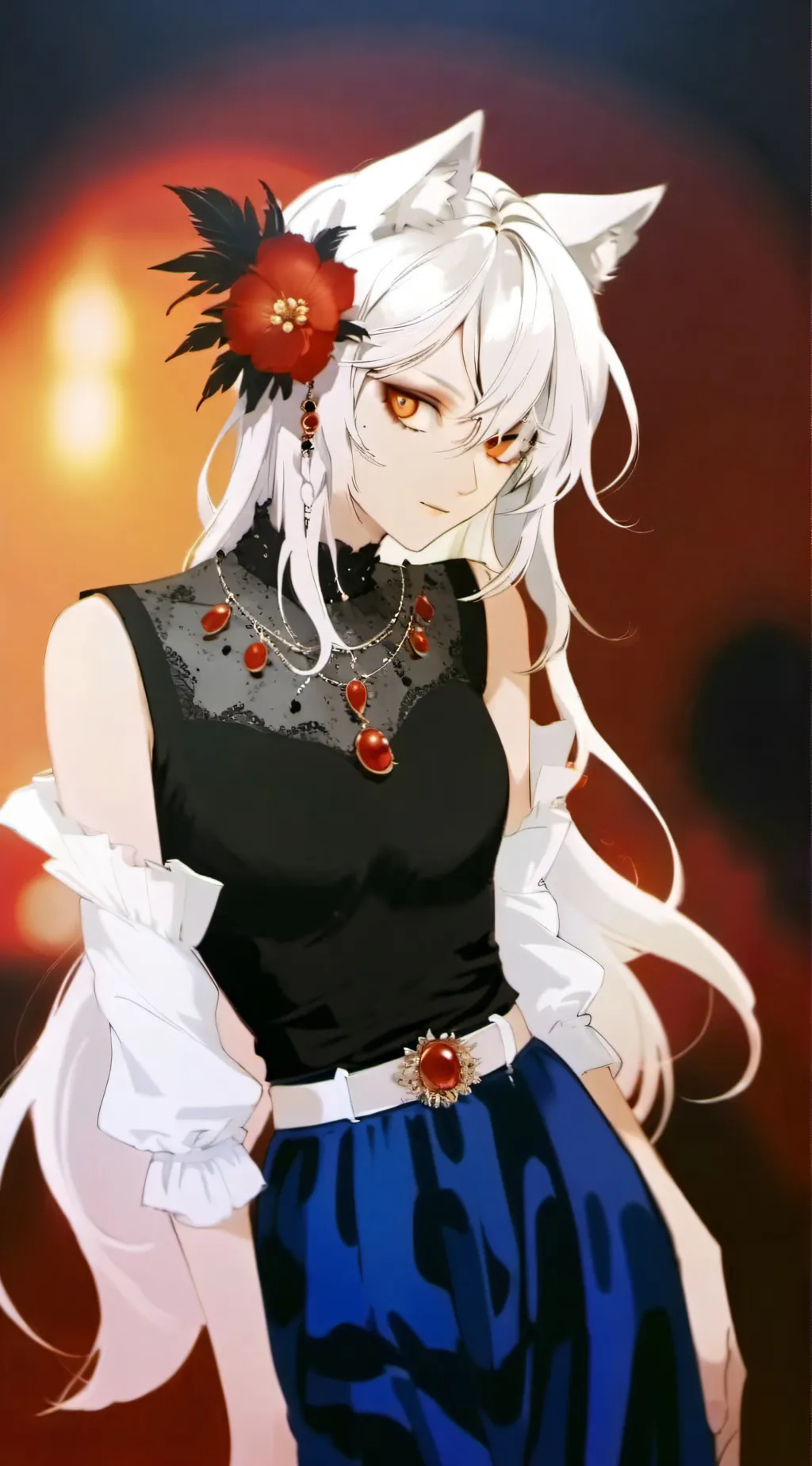 ai character: Mitchell  background