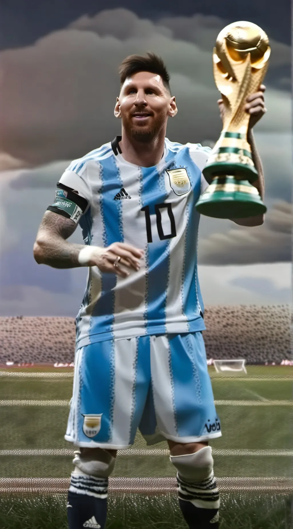 ai character: Messi (Challenge) background
