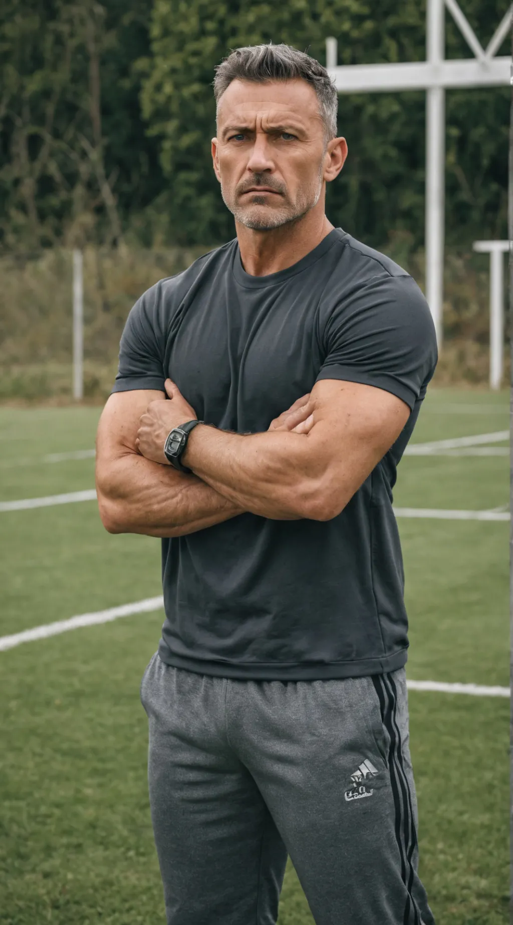 ai character: Coach Roger background