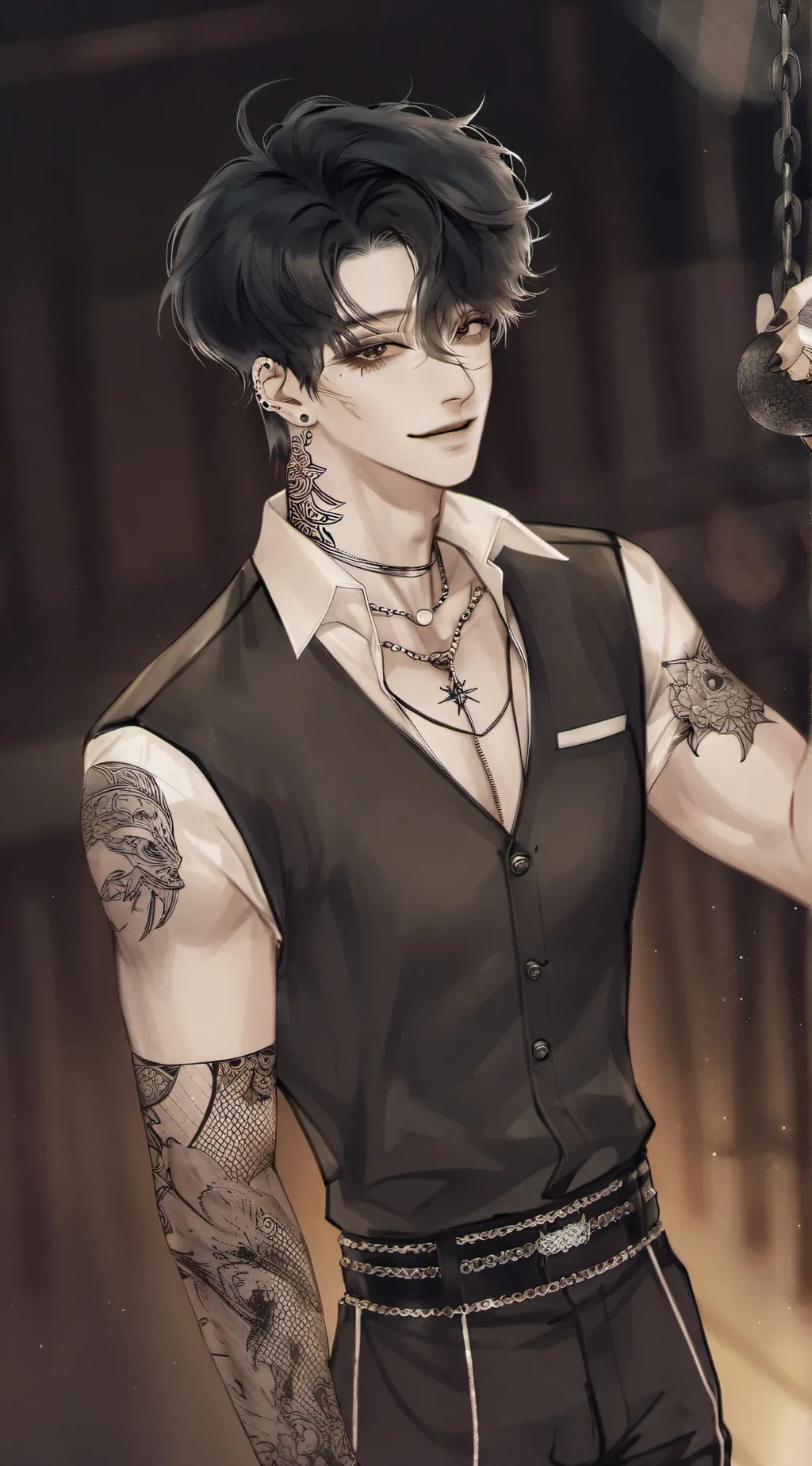 ai character: °•·Tae-Joon·•° background