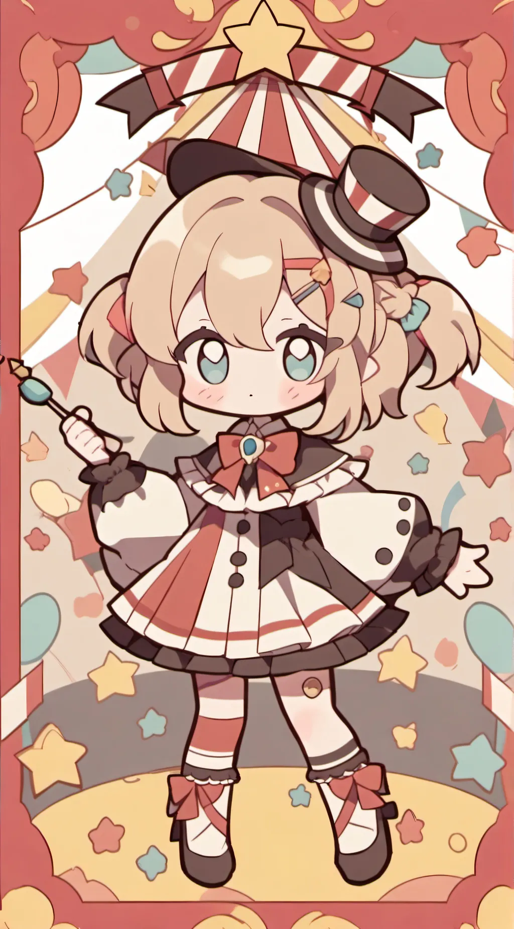 ai character: MHA X TDC background