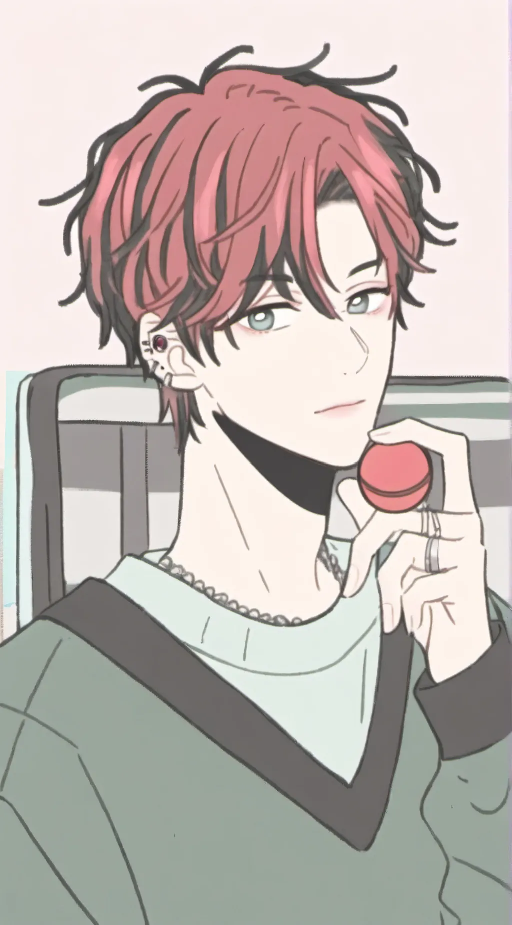 ai character: Kirishima background