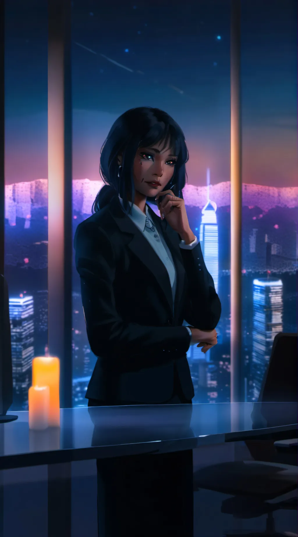 ai character: Economy background