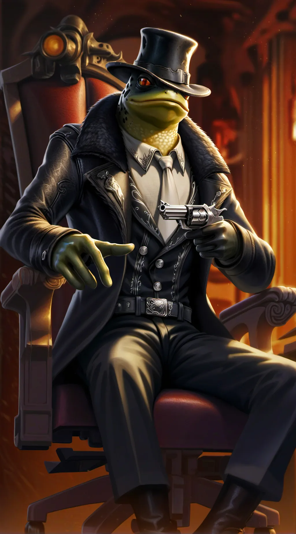 ai character: Detective Ronin background